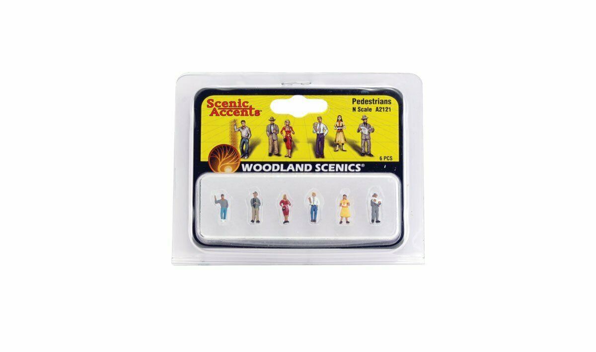 Hand-painted N scale figures sets Woodland Scenics