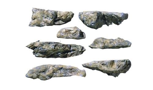 Rock moulds for modelling (railway, diorama, wargame) Woodland Scenics WC12XX - Picture 5 of 22