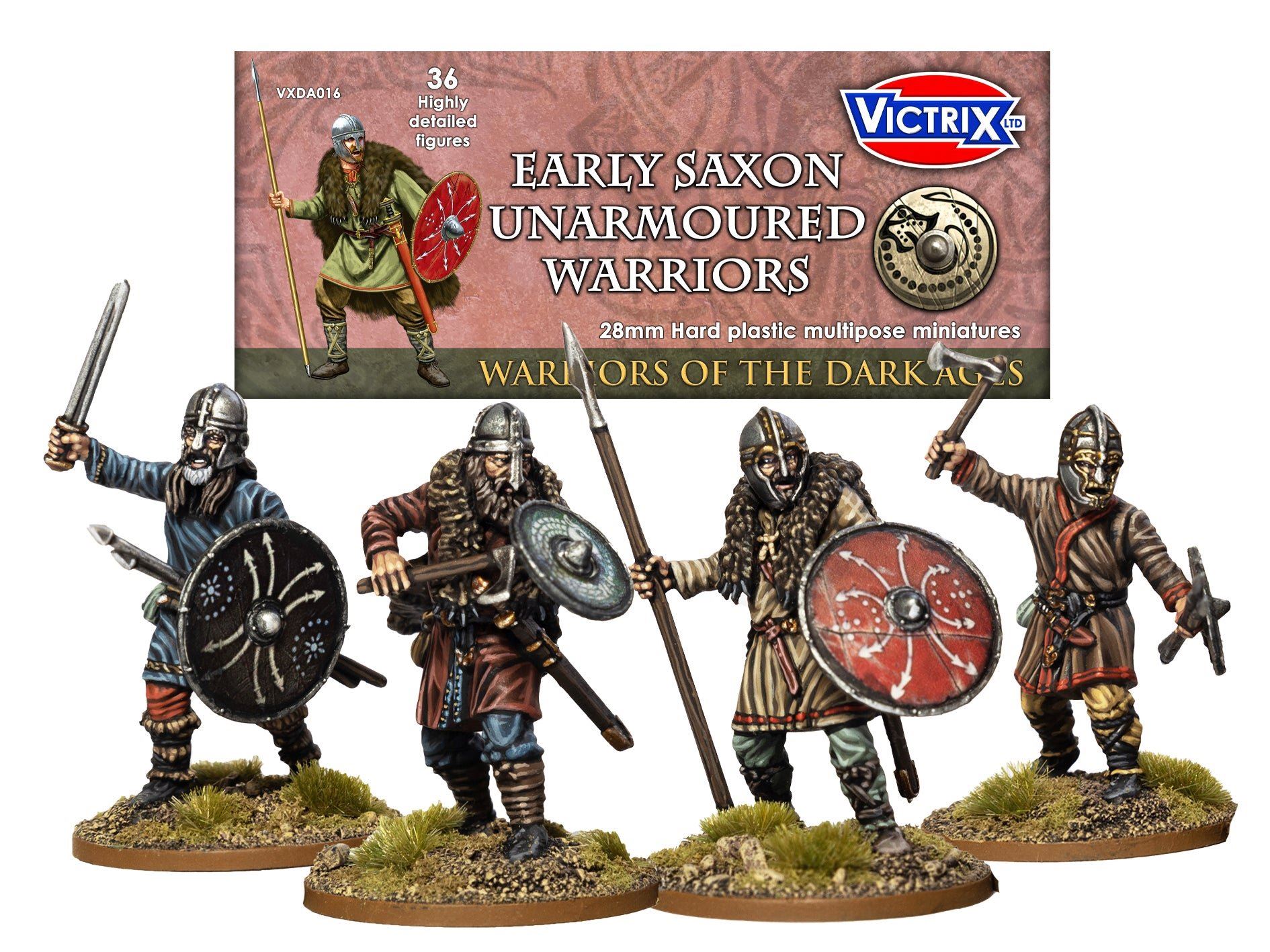 Figuras sin pintar Victrix 28 mm (1:56) - Edad Oscura y ejércitos romanos tardíos - Imagen 19 de 20