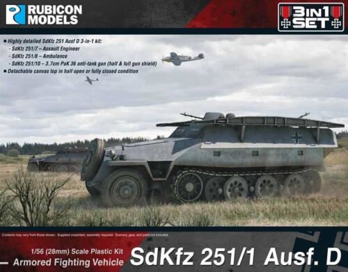 Rubikonpanzer und Militärfahrzeuge Modellbausätze im Maßstab 1/56 - Bild 8 von 69