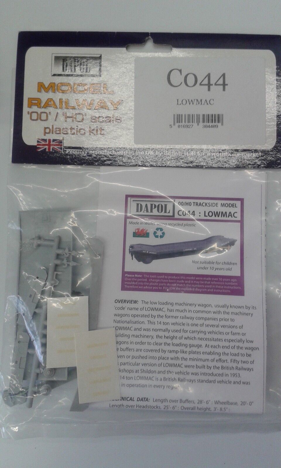 OO gauge high quality wagon model kits Dapol Kitmaster - Picture 31 of 38