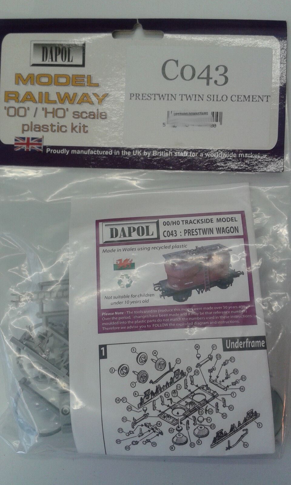 OO gauge high quality wagon model kits Dapol Kitmaster - Picture 28 of 38