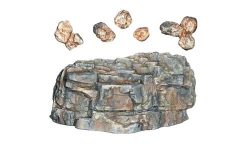 Rock moulds for modelling (railway, diorama, wargame) Woodland Scenics WC12XX - Picture 10 of 22