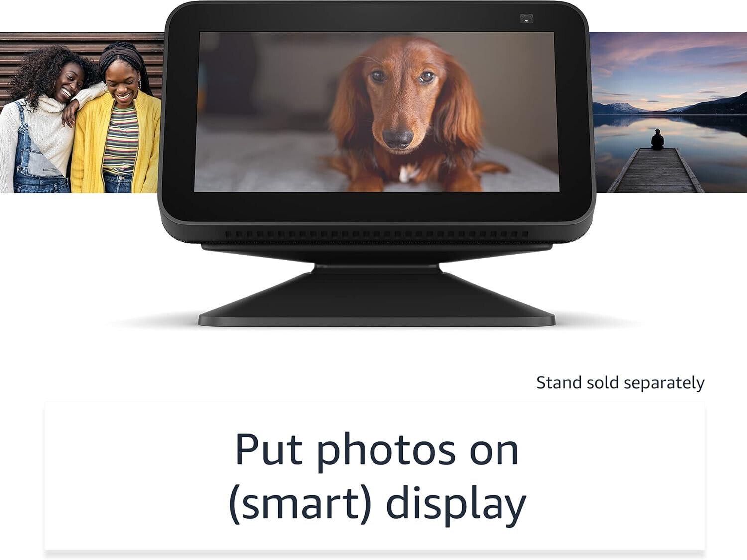 AMAZON ECHO SHOW 5 2ND GEN SMART SPEAKER TV DISPLAY WITH ALEXA - BLACK / WHITE - Picture 6 of 14