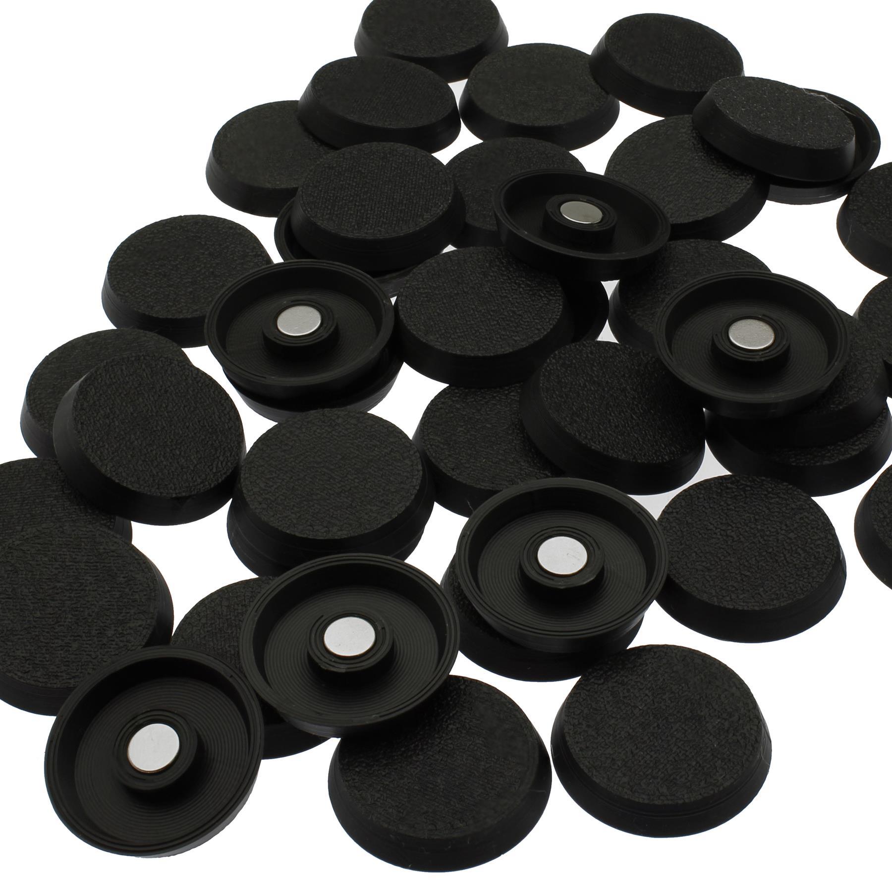 Bases de modelo de plástico redondas Wargaming de 32 mm + imán para Warhammer, AOS, 40 K - Imagen 9 de 10