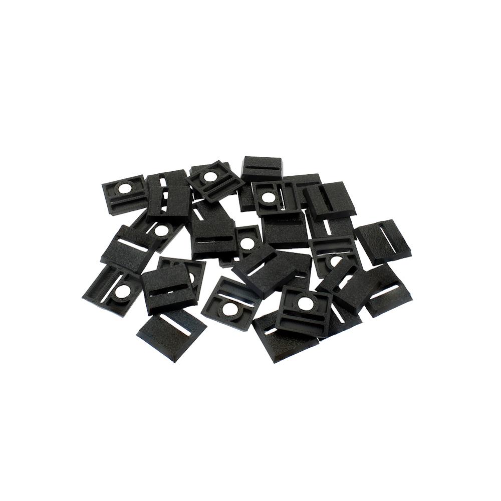 Bases de plástico ranura horizontal cuadrada de 20 mm + imán, Warhammer, AOS, 40K - Imagen 3 de 4