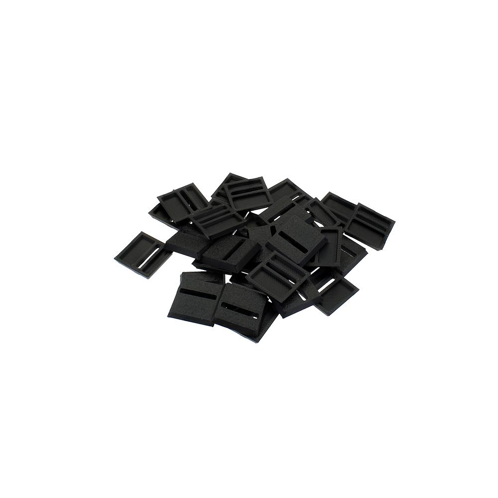 Bases de plástico ranura horizontal cuadrada de 20 mm + imán, Warhammer, AOS, 40K - Imagen 4 de 4