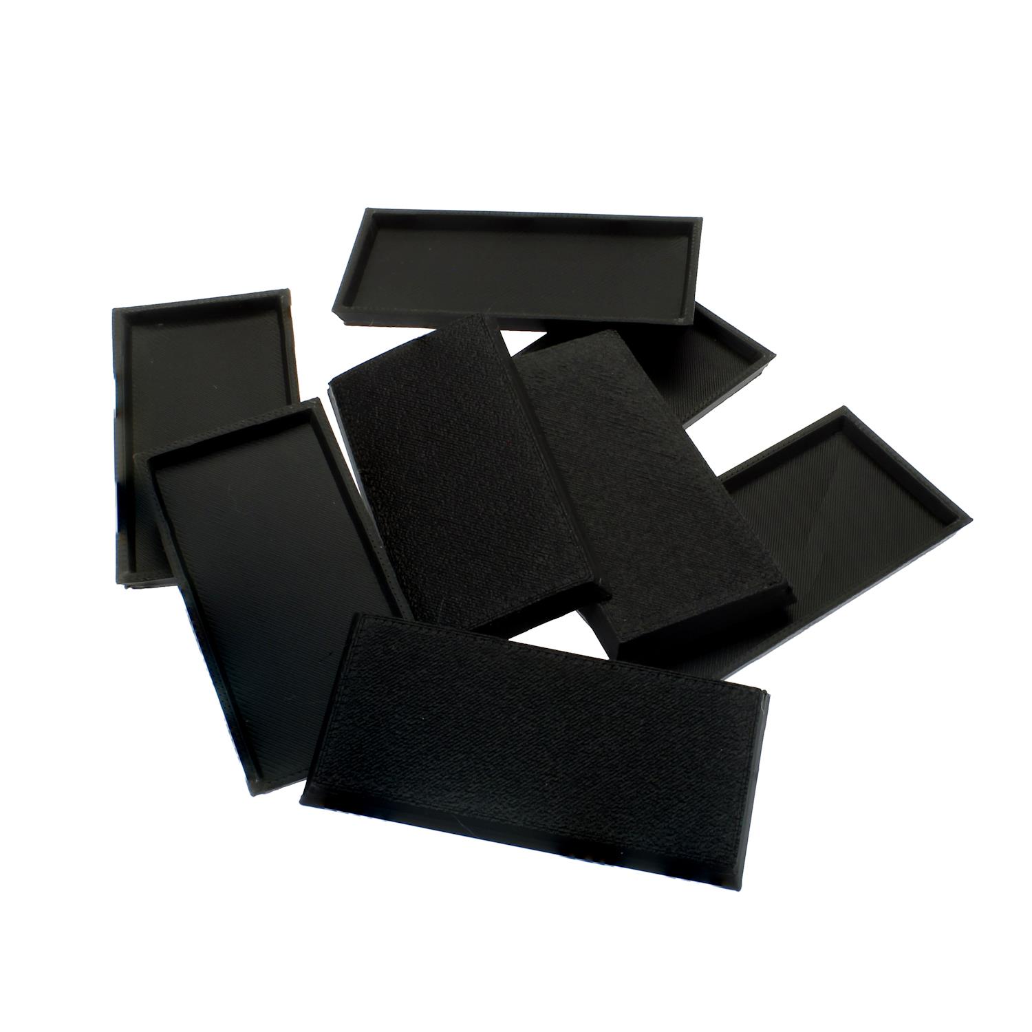 Bases modelo plástico Wargaming rectangular + imán para miniaturas de mesa, D&D - Imagen 3 de 4