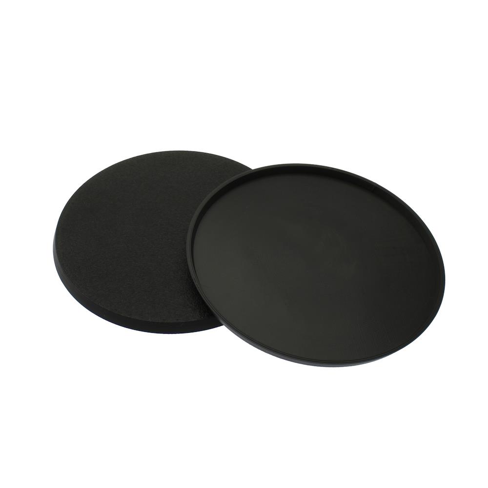 Basi modello in plastica tondo Wargaming 90 mm + magnete per Warhammer, AOS, 40K - Foto 4 di 4