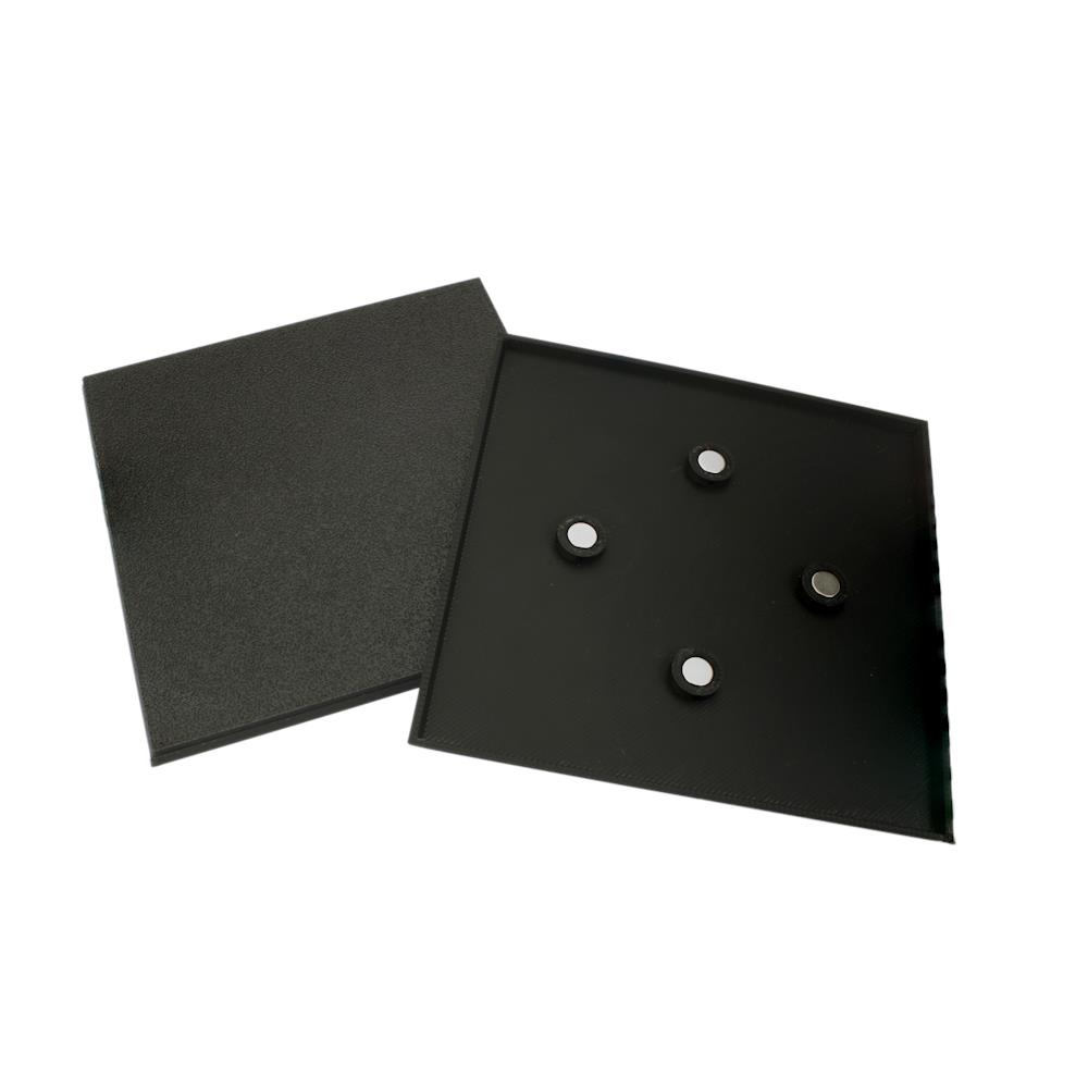 Bases de modelo de plástico Wargaming cuadradas de 100 mm + imán para Warhammer, AOS, 40 K - Imagen 2 de 3