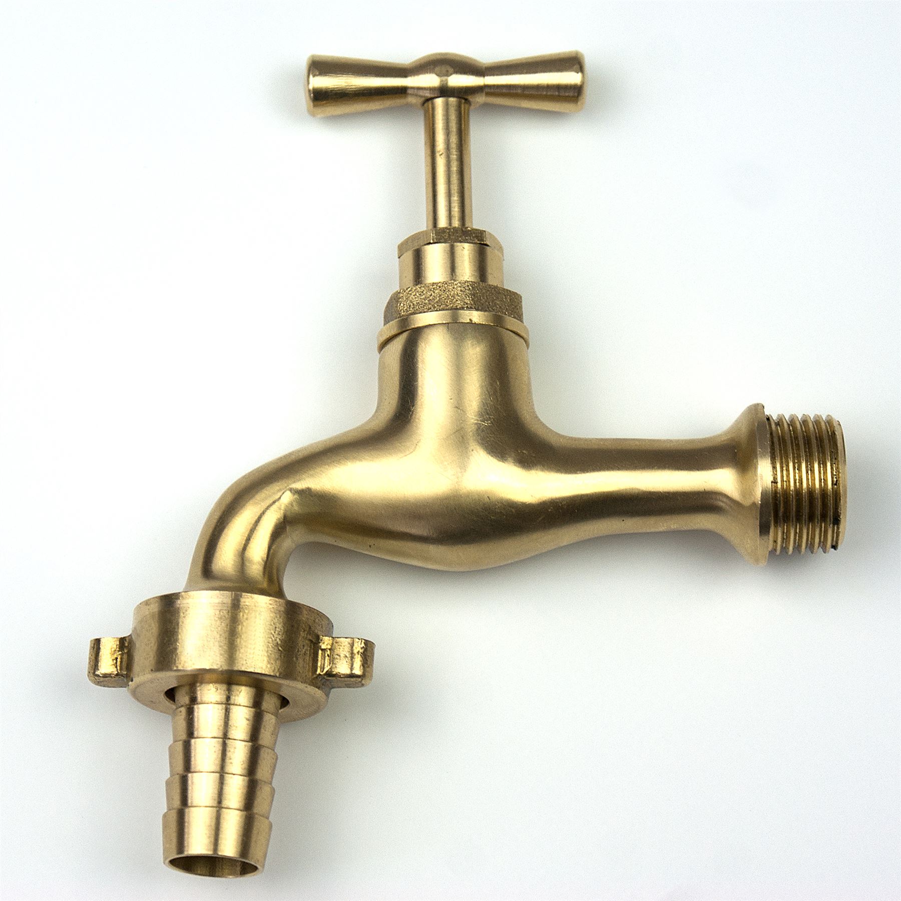 1//2/" Solid Polished Brass Tap Faucet Mixer Basin Garden Bathroom Kitchen BIB
