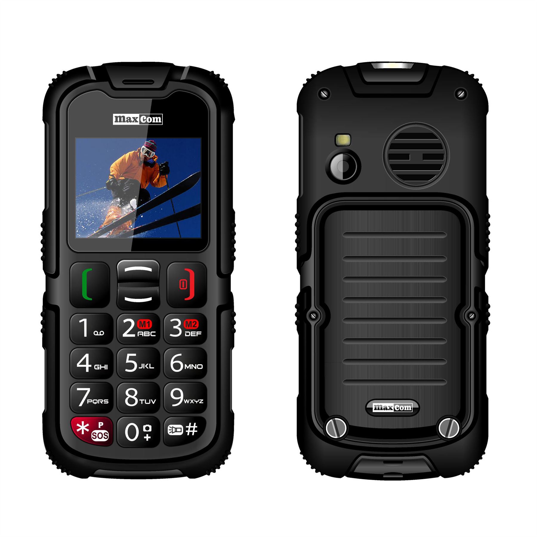 910 Waterproof Heavy Duty Big Button Phone Dust And Water