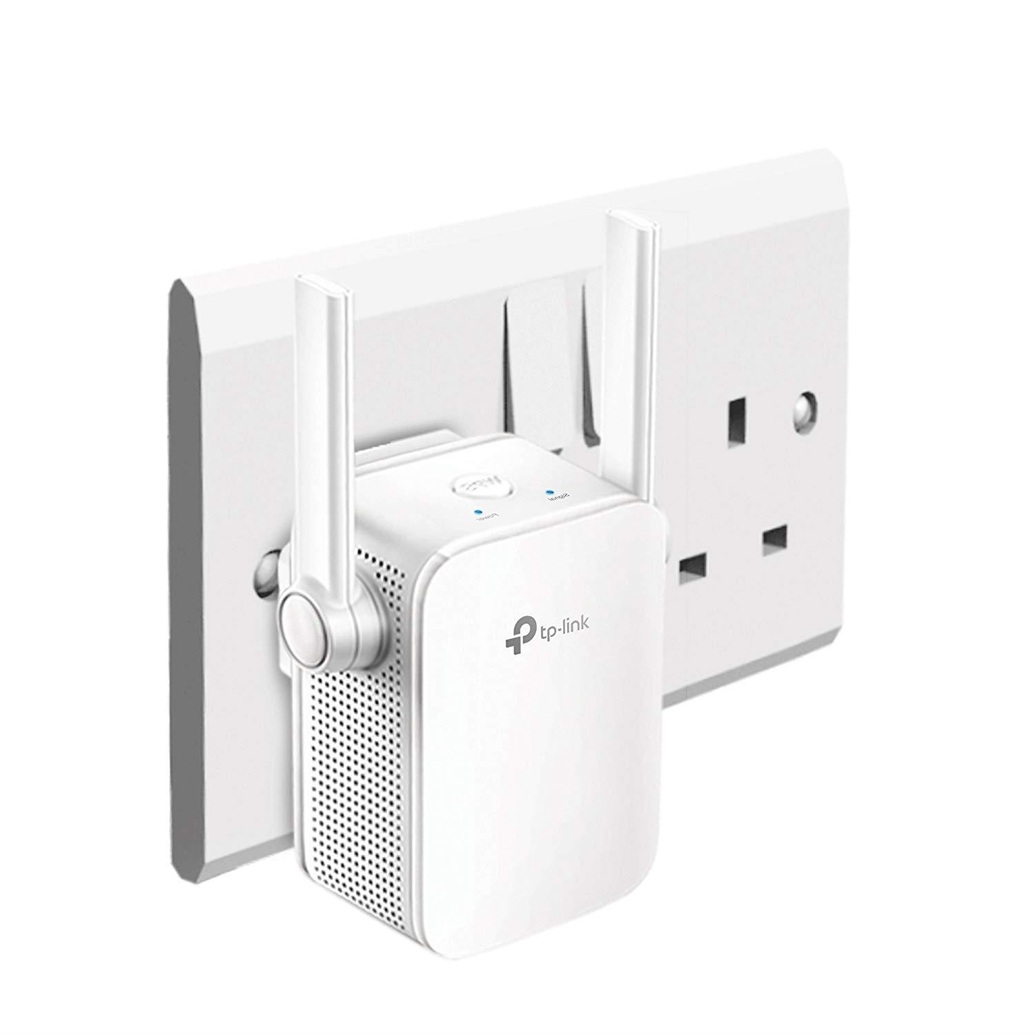 TPLINK TLWA855RE 300Mbps Universal Wall Plug WiFi Range Extender