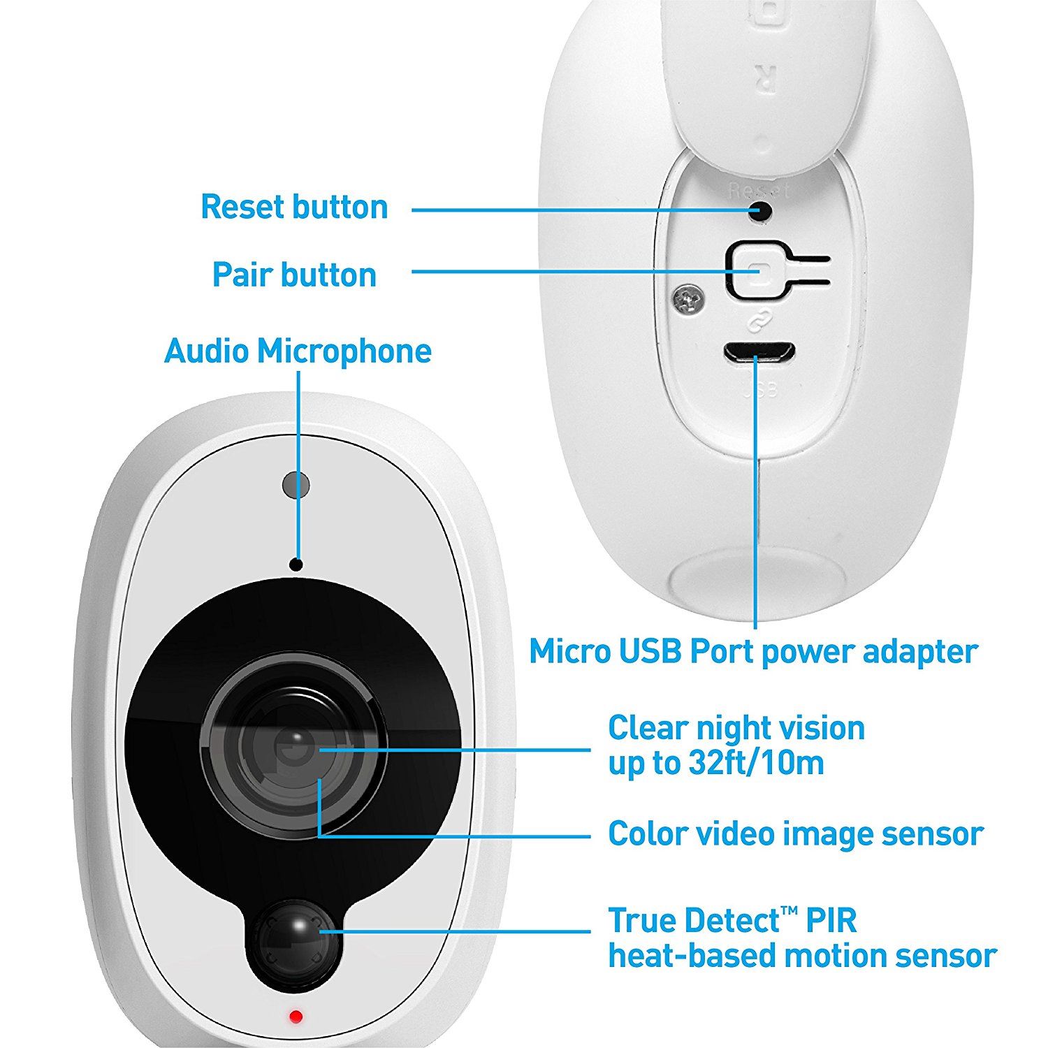 Swann SWWHDINTCAMUK Smart Security 1080p Full HD Wireless Camera With