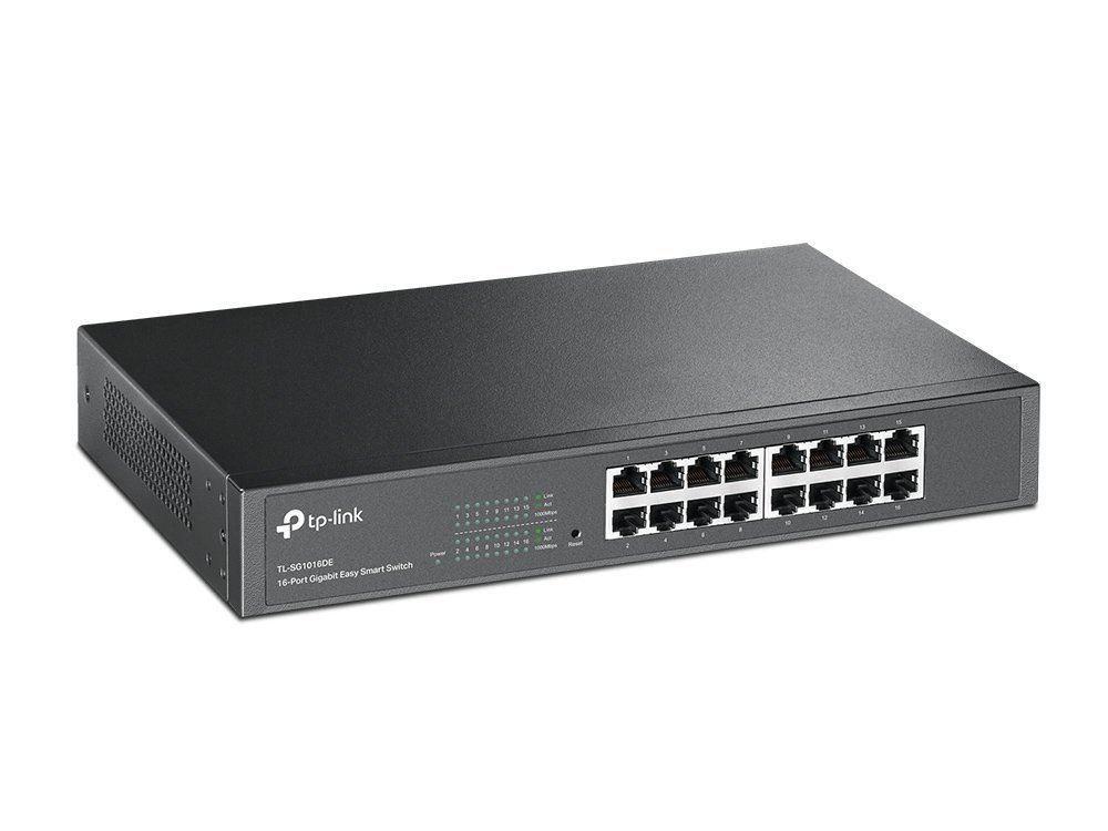 Коммутатор tp-link tl-sg1016de 16-портовый гигабитный коммутатор серии Easy smart (6935364021269)