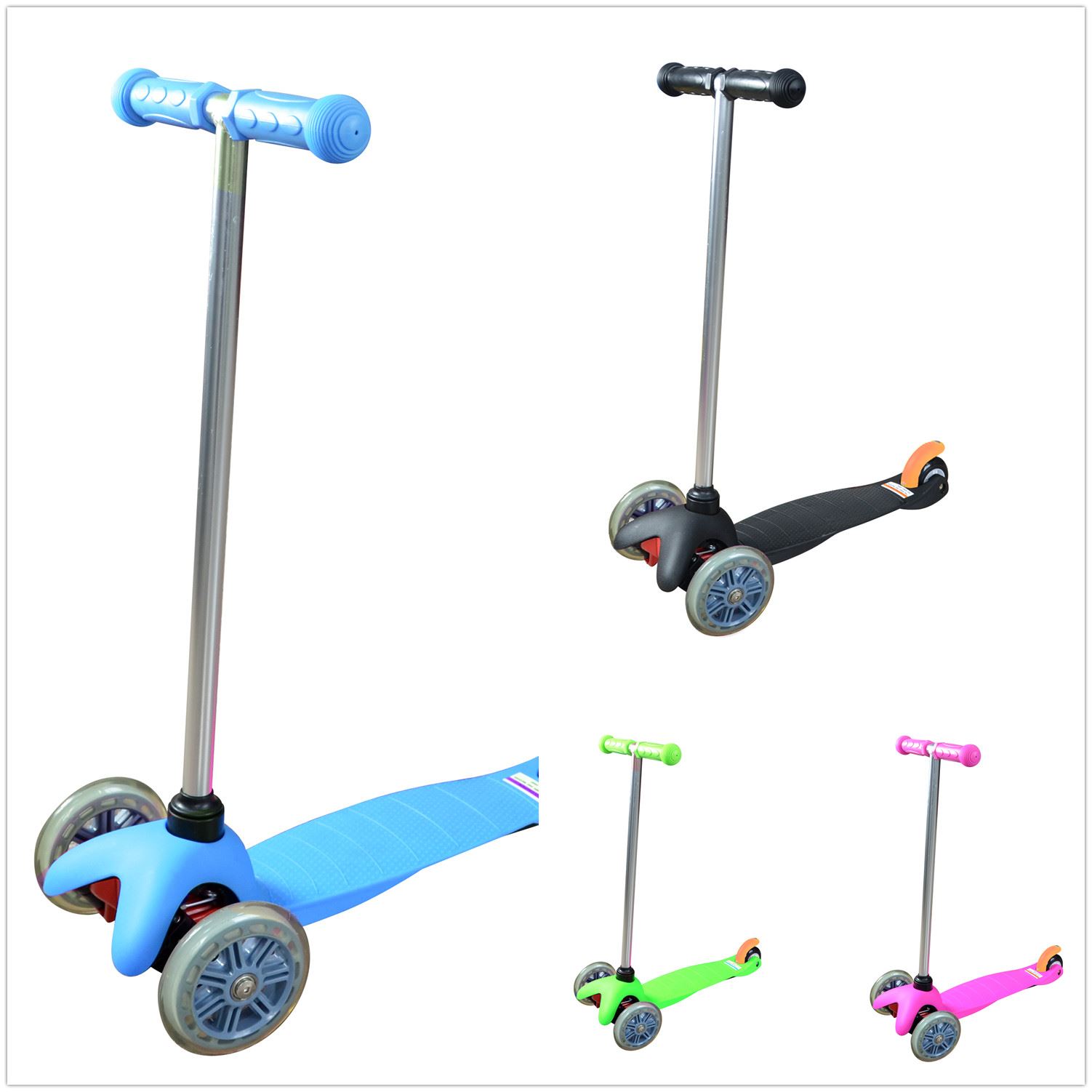 3 wheeled Tri Scooter with Handle Bar for Kids 3 wheels Brand New Ride