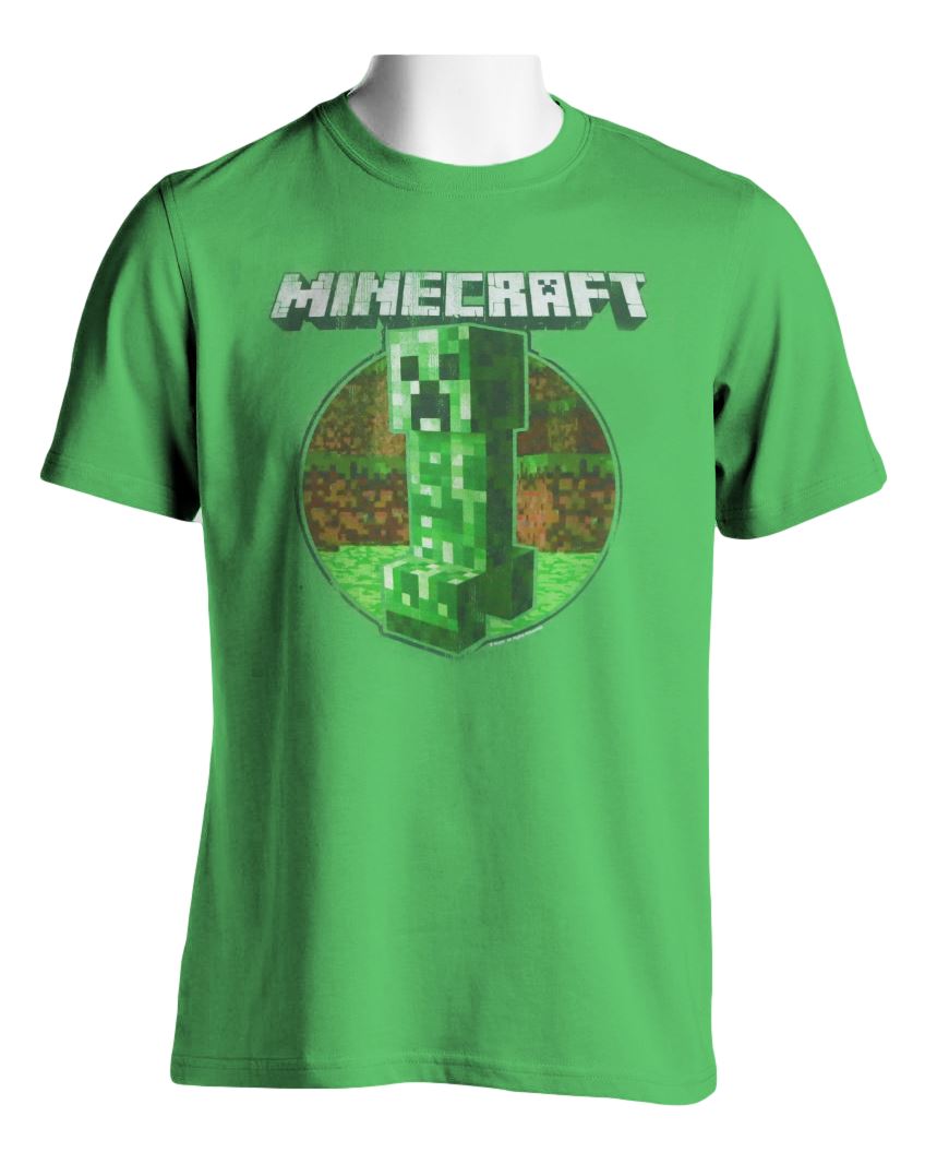 Official MINECRAFT TShirts Mine Craft ADULT TShirts Suitable for Larger Kids eBay