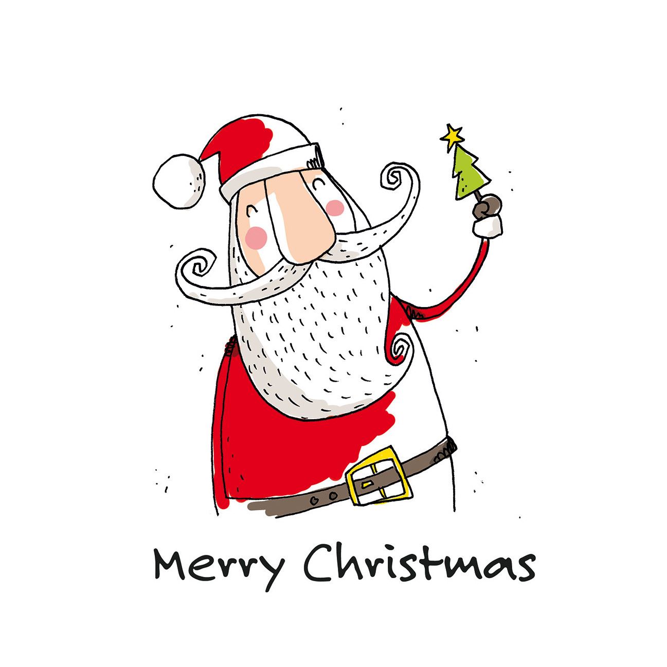 33 x 33 cm confezione da 20 3 strati Tovaglioli di Babbo Natale