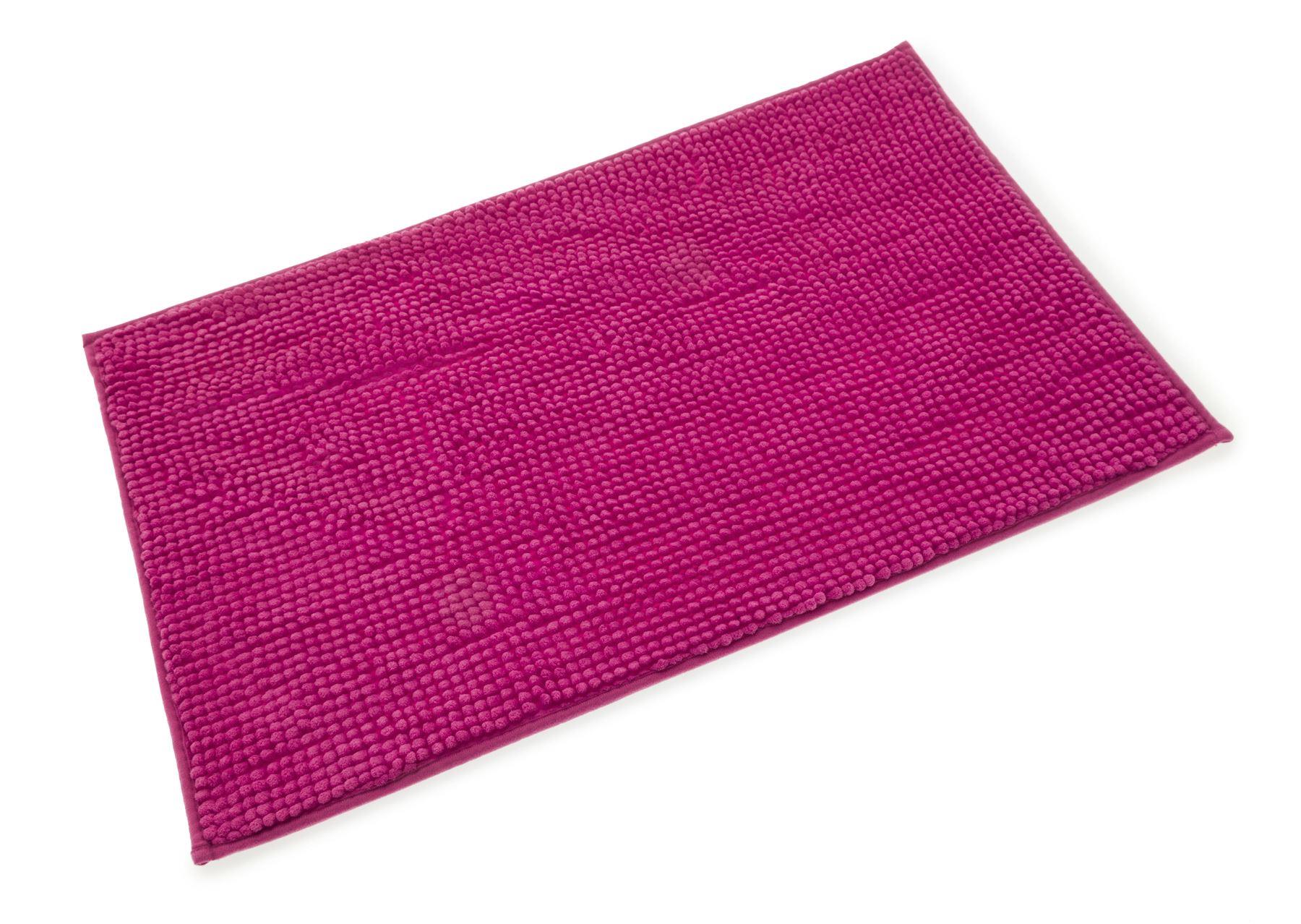 Weich Chenille Punkt Helles Rosa Bathmat Badematte Teppich W50CM X