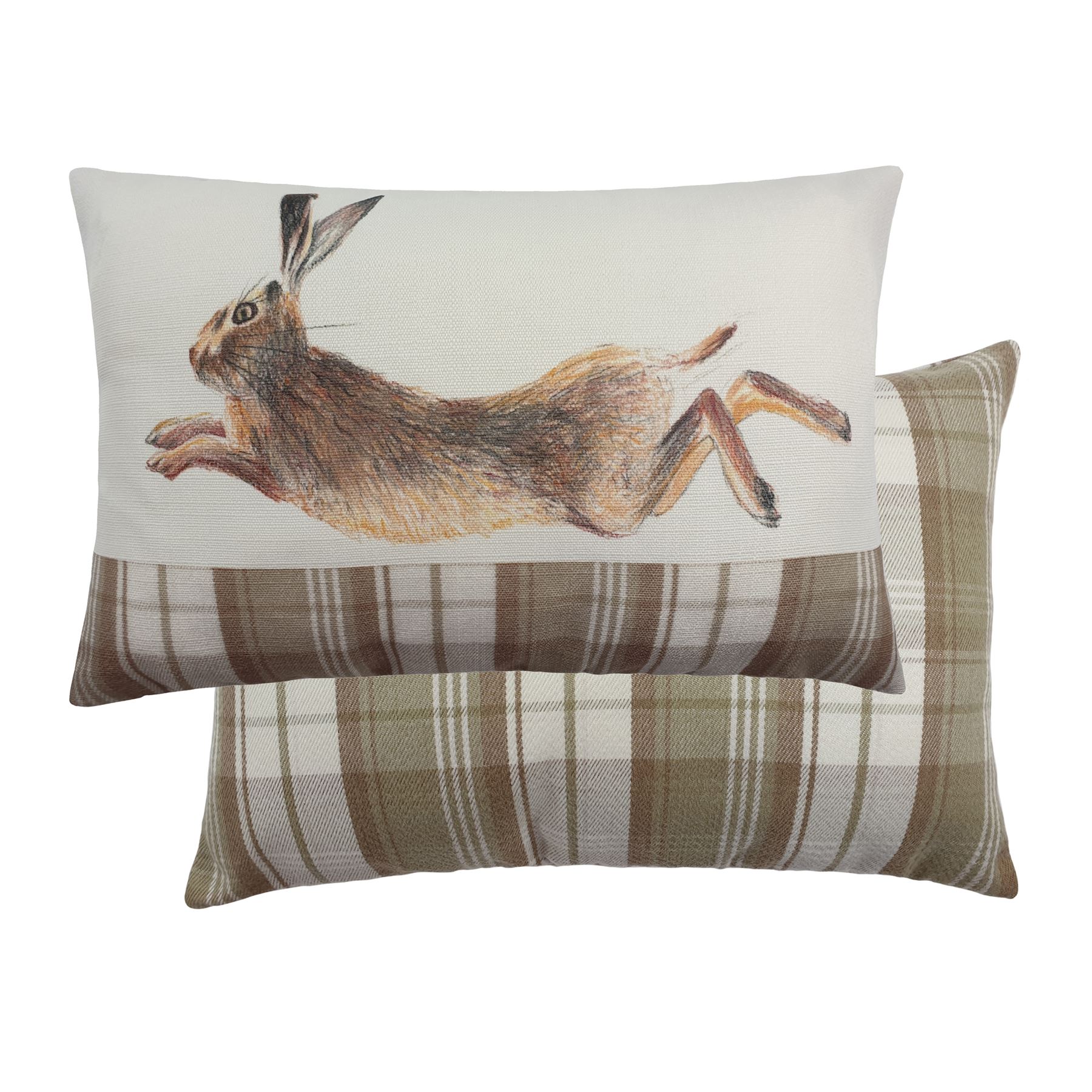 2 X EVANS LICHFIELD HUNTER HIGHLAND COW 40 X 60CM BOUDOIR /& 17/" FILLED CUSHIONS