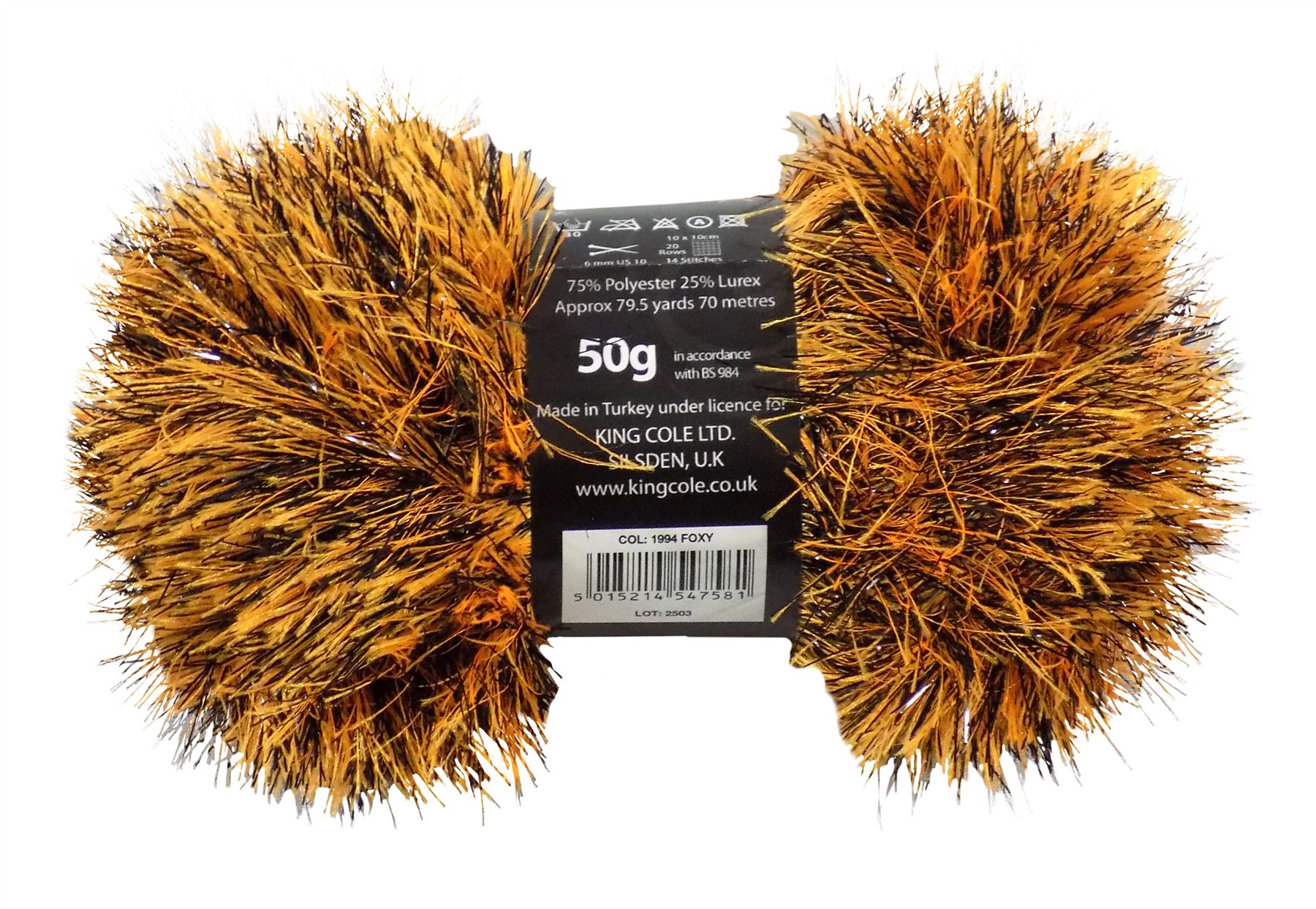 King Cole Tinsel Chunky 50gm Balls 30 Colours Pattern 1994 Foxy eBay
