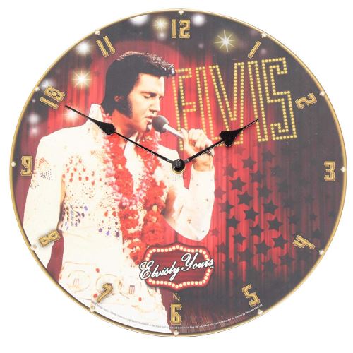 Elvis Wall Clock eBay