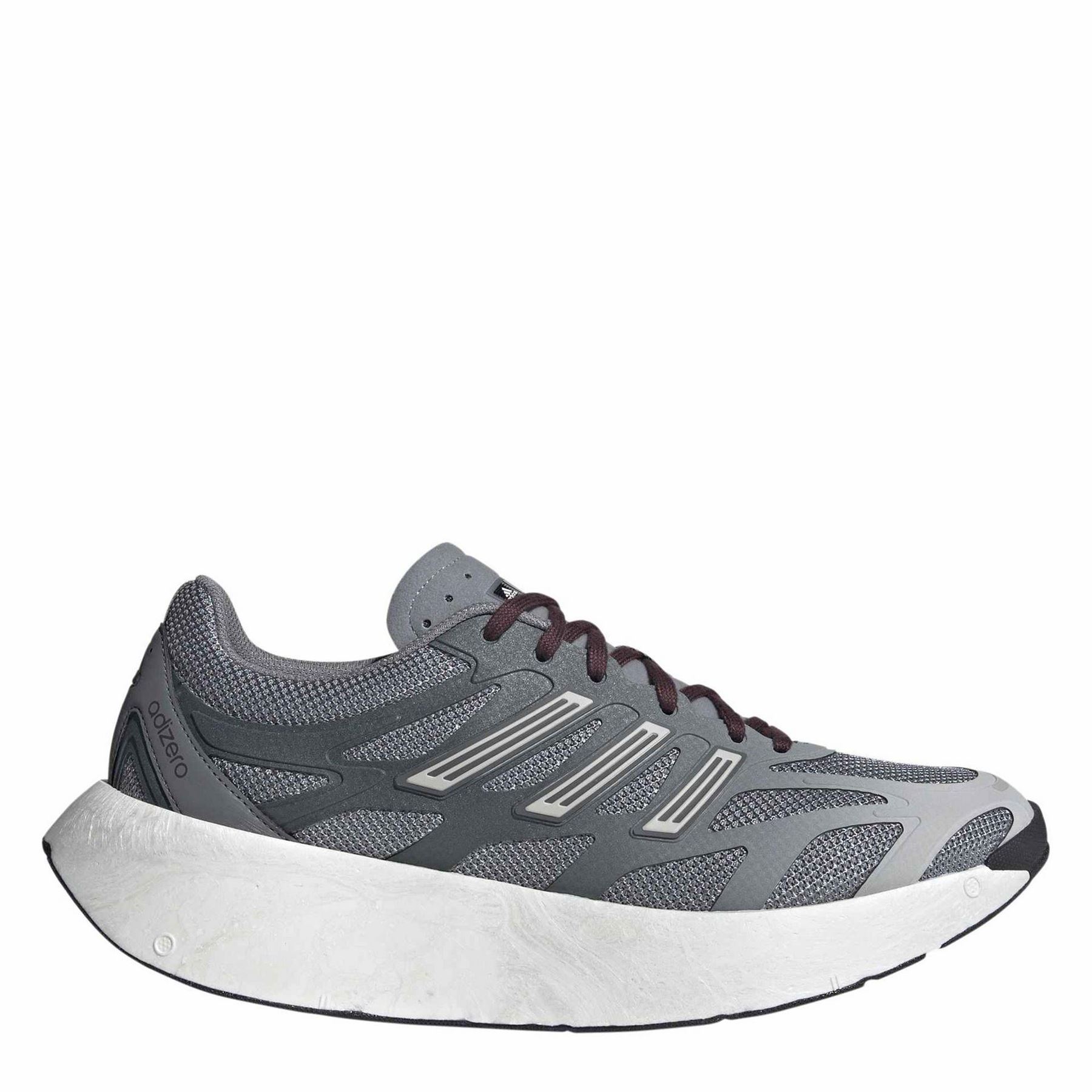 Adidas Originals Men's Grey/Grey/Ruby Adizero Aruku 10 (44.7) In