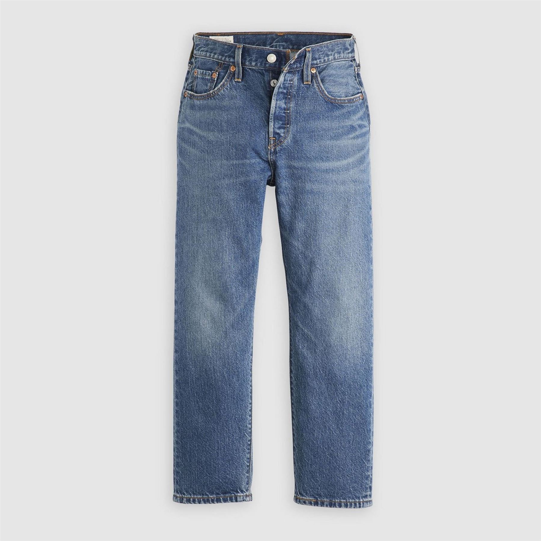 Levis Women's Energy Refresh 501 Crop Lightweight Energy Re 26 L26 In Blue