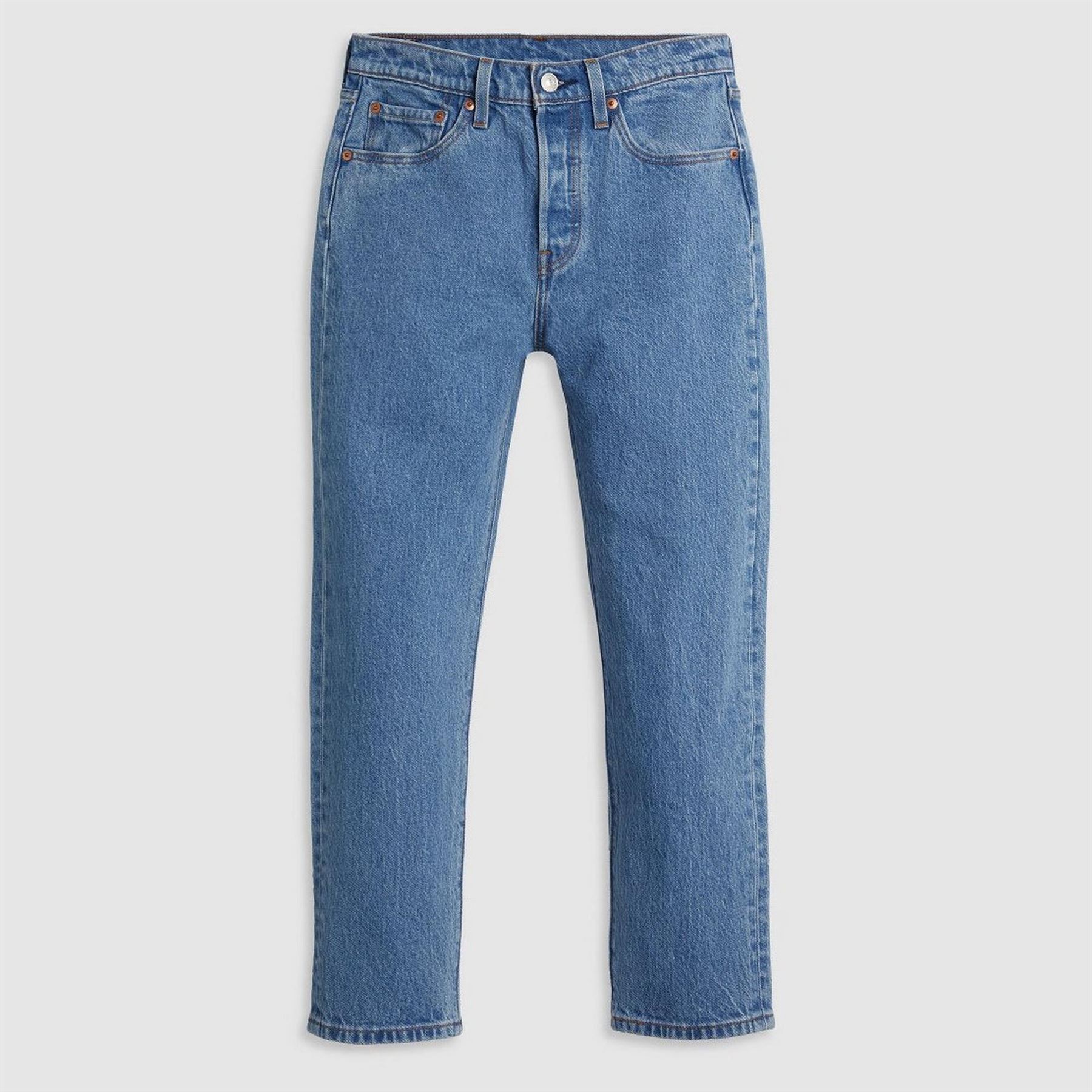 Levis Women's Multiple Choice Cropped Jeans 25 L30 In Blue
