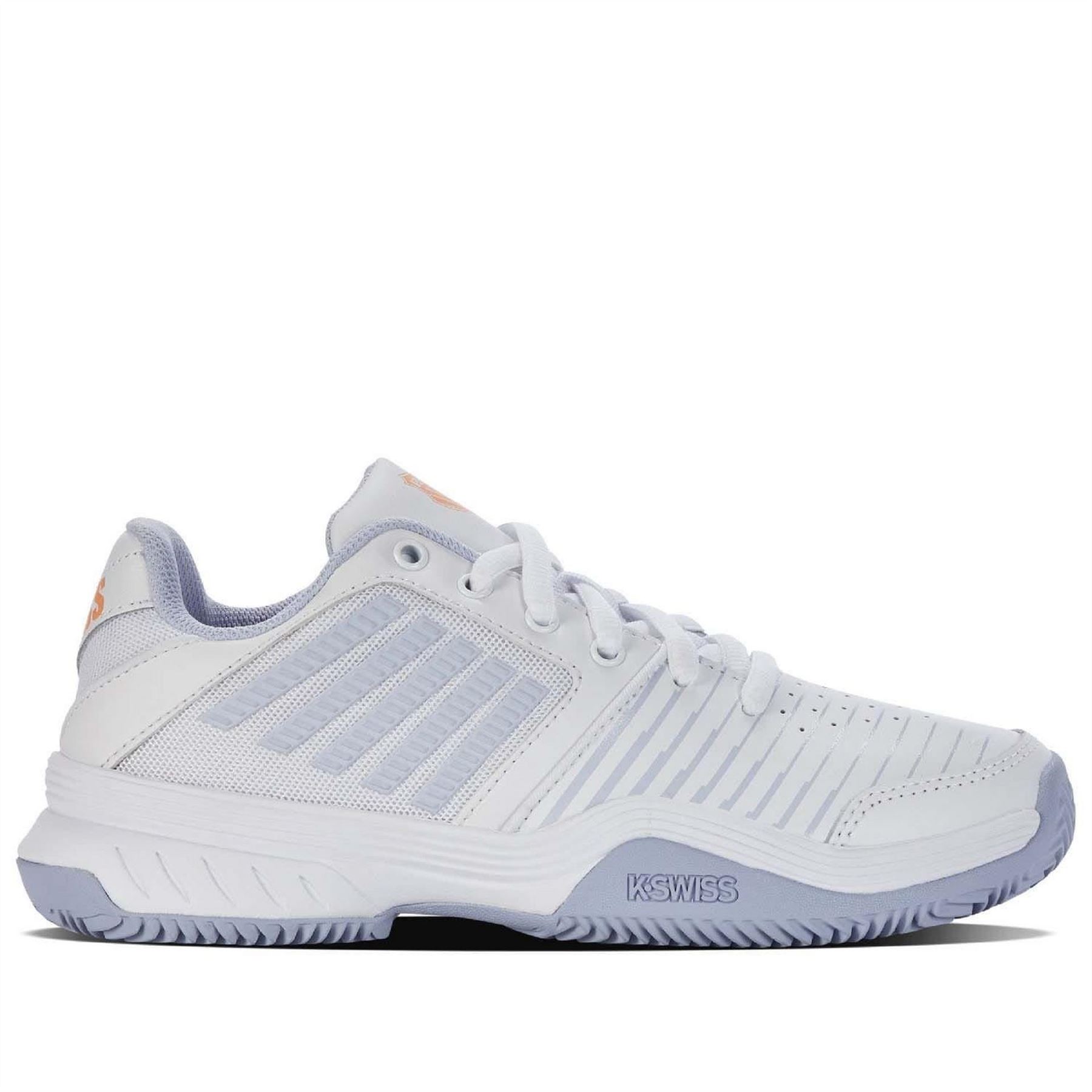 K-Swiss Women's White Court Express Hb Tennis Shoes 4.5 (37.5) In