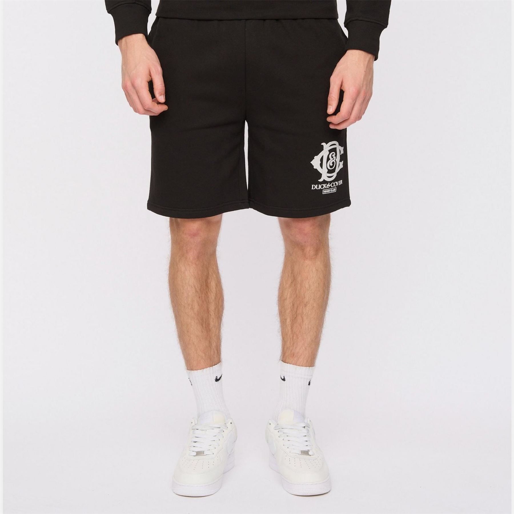 Duck And Cover Men's Black Randolph Tailored Shorts Small In