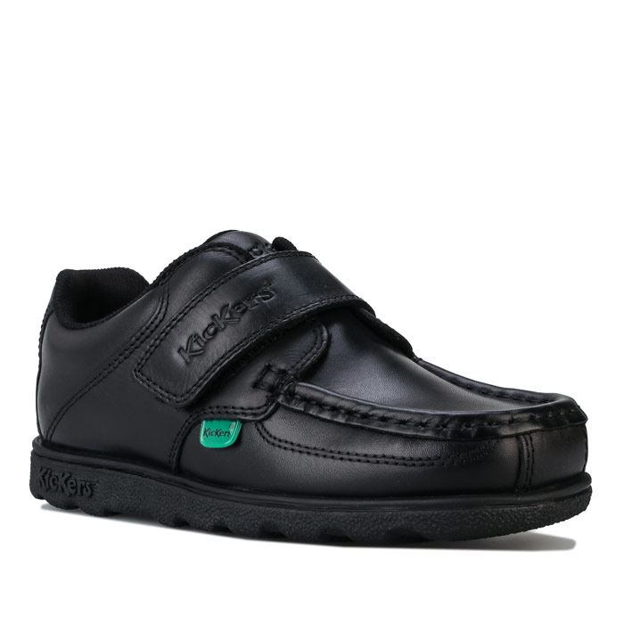 Mocassins Gar/çon Kickers Fragma Lo Velcro