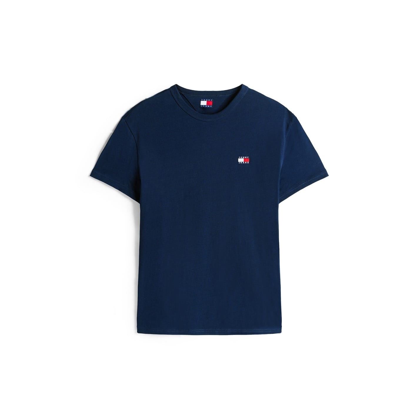 Tommy Jeans Blue Tommy Small Badge T-Shirt 2XL In