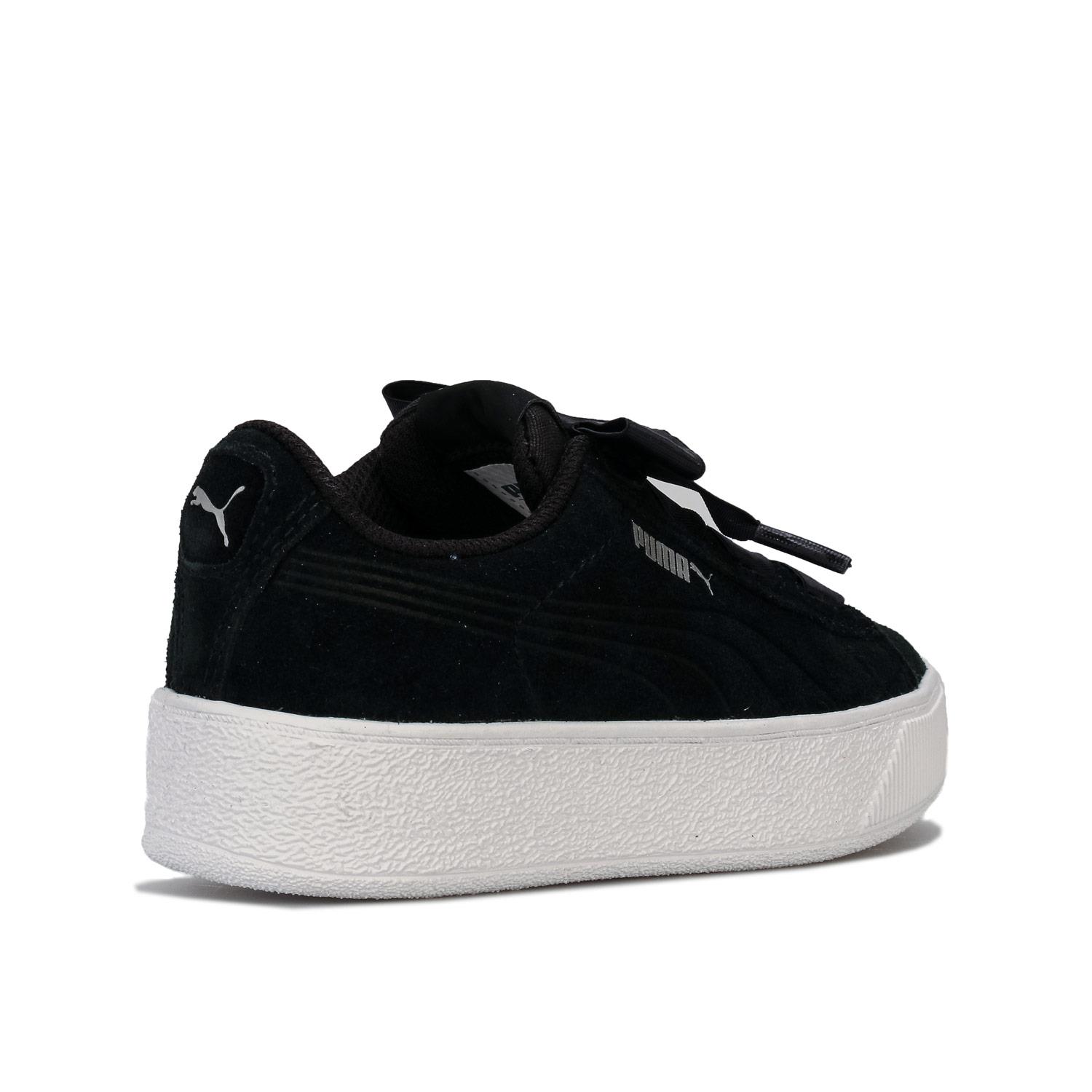 puma vikky platform black