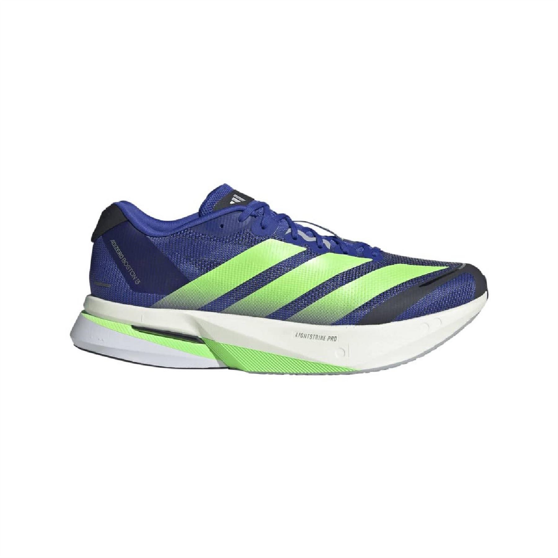 Adidas Men's Lucid Blue Adizero Boston 13 Lightstrikepro Running Shoes 11.5 (46.7) In Blue