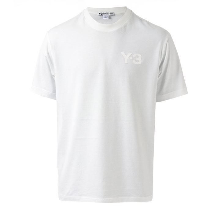 y3 logo t shirt