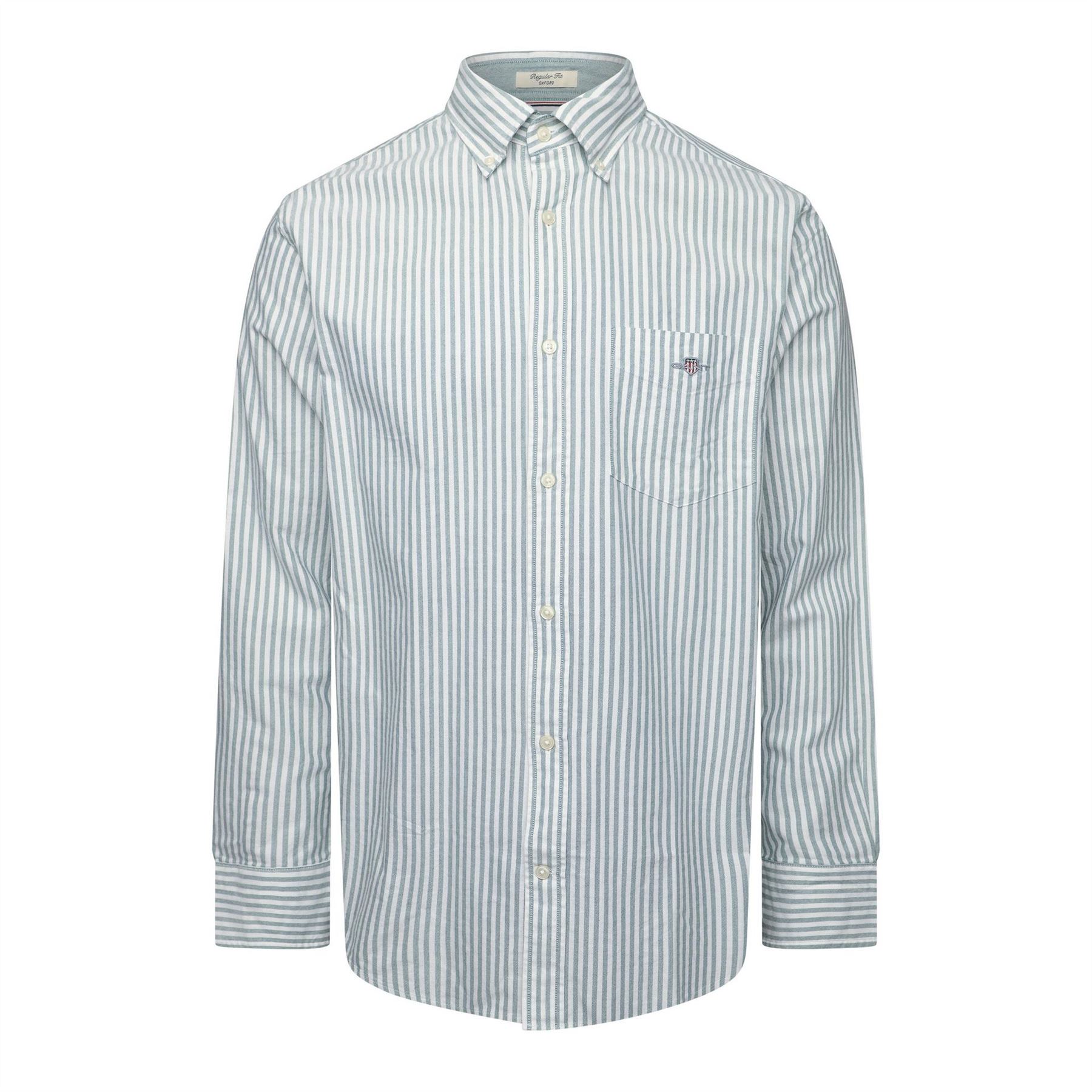 Gant Men's Forest Green Reg Classic Oxf L In Green
