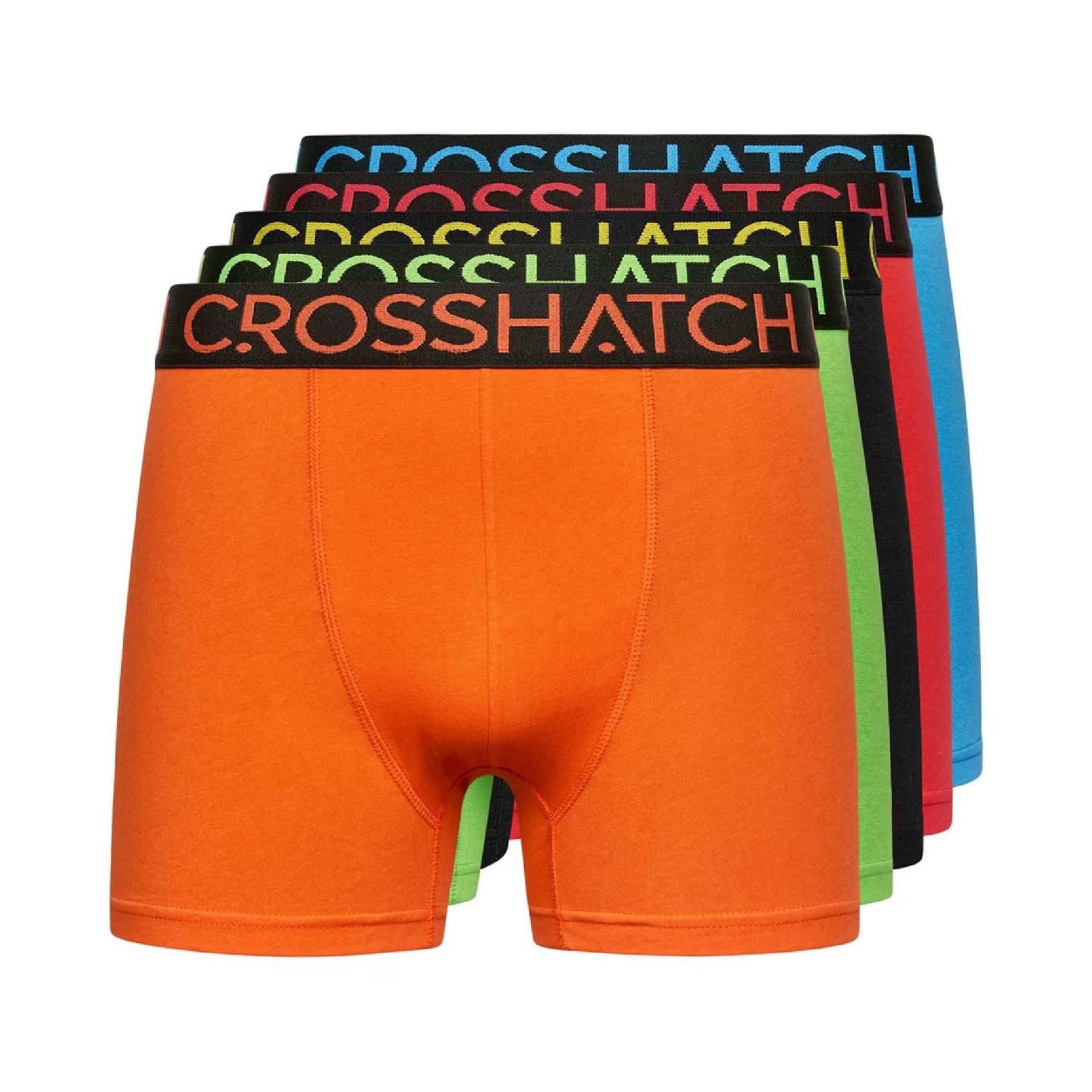 Crosshatch Men's Assorted Highlighter 5Pk B 2X Large In Multi