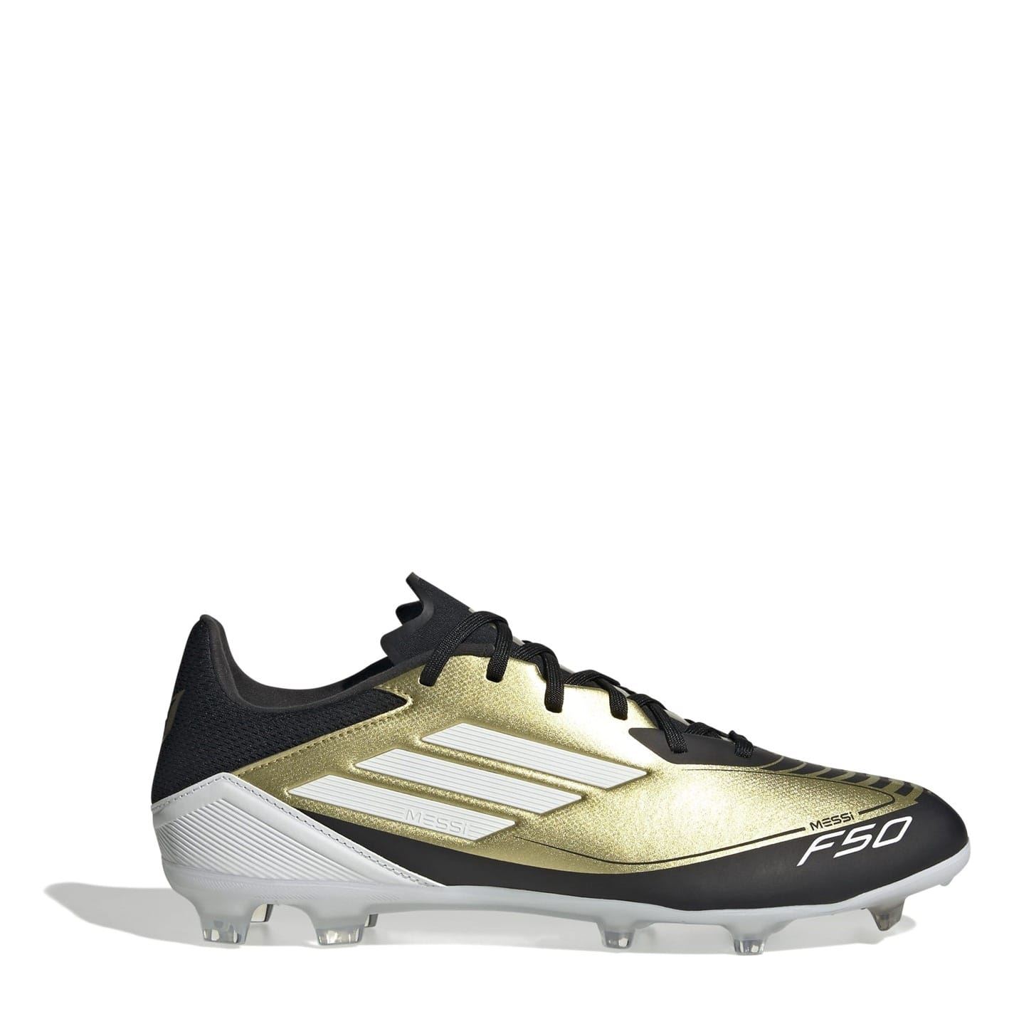 Adidas Gold Messi F50 Academy Adults Firm Ground Football Boots 9.5 (44) In