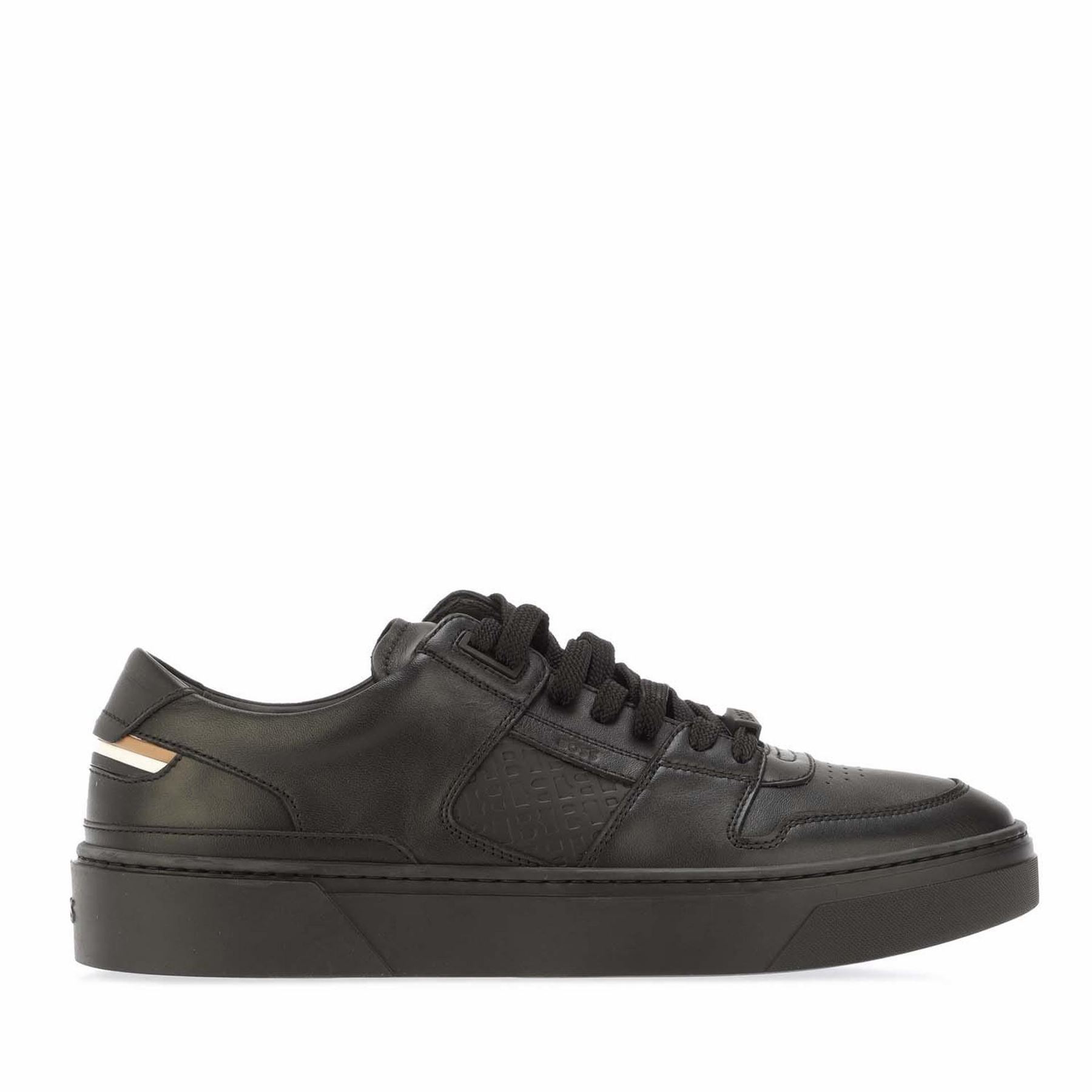 Boss Men's Black Tennis Trainers Uk 7 In