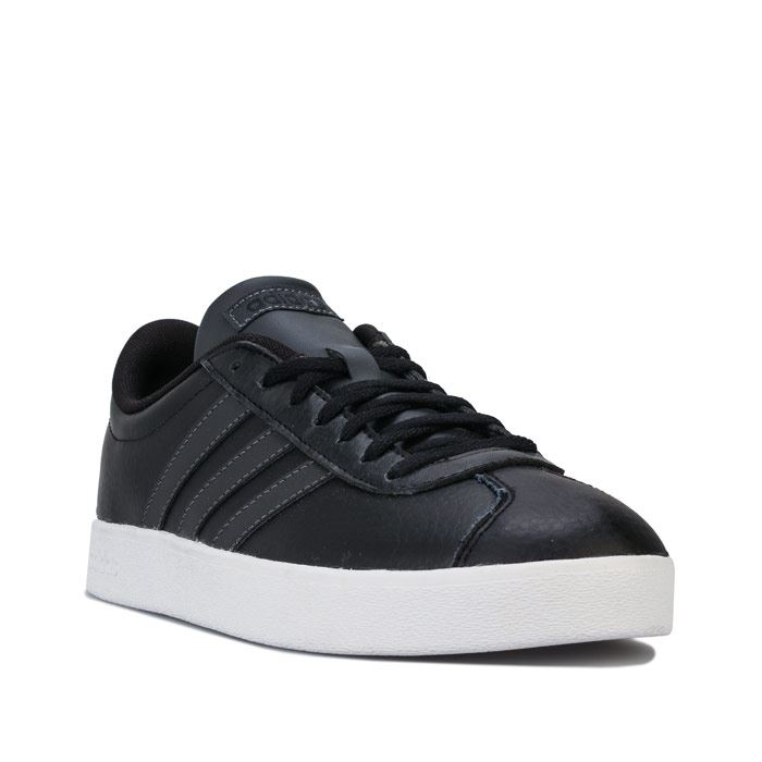 adidas vl court mens trainers black