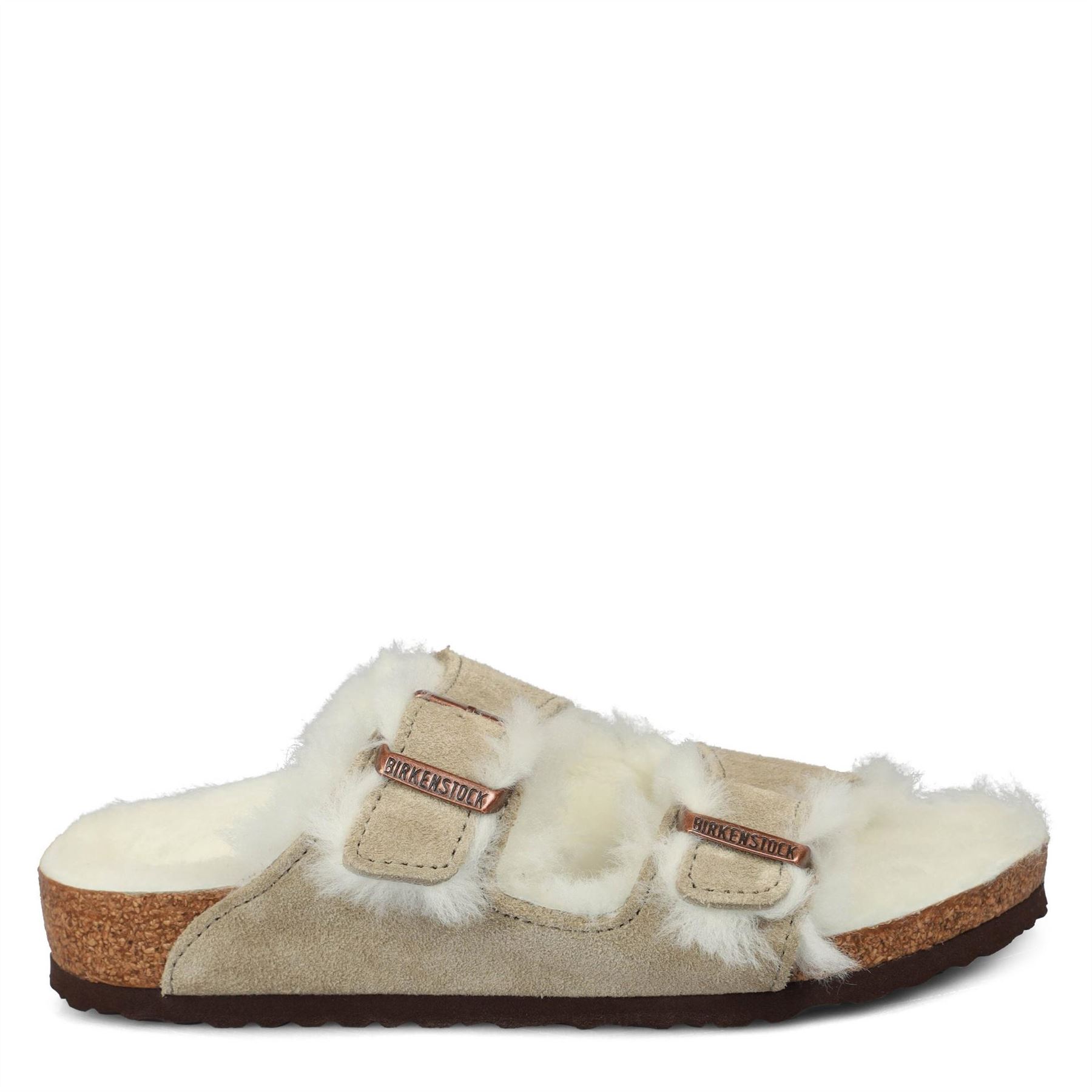 Birkenstock Unisex Taupe Laf Juniors Arizona C11.5 (30) In Beige