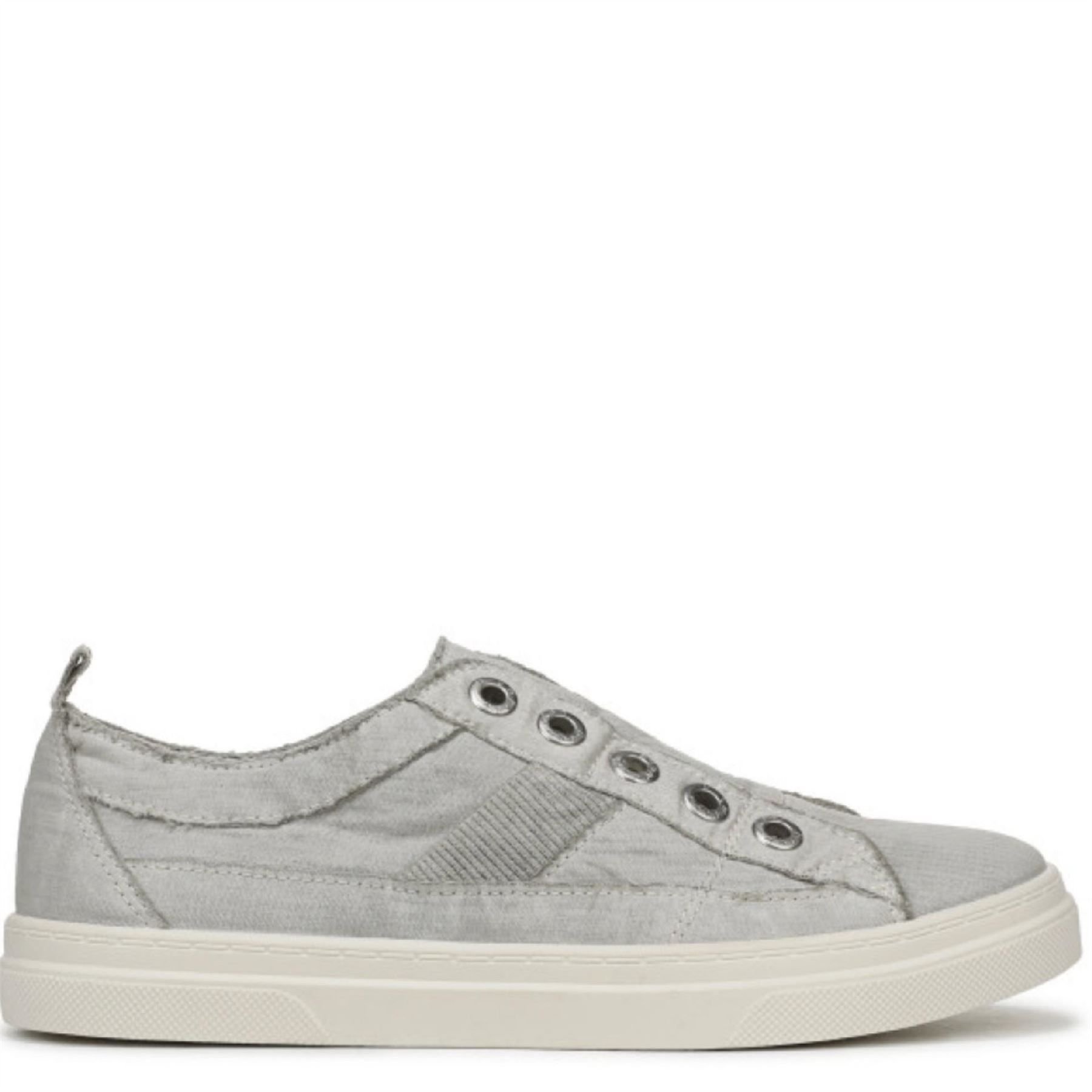 Blowfish Malibu Women's Washed Grey Hangout Slip On Trainers 5 (38) In Grey
