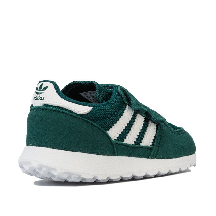 infant green adidas trainers