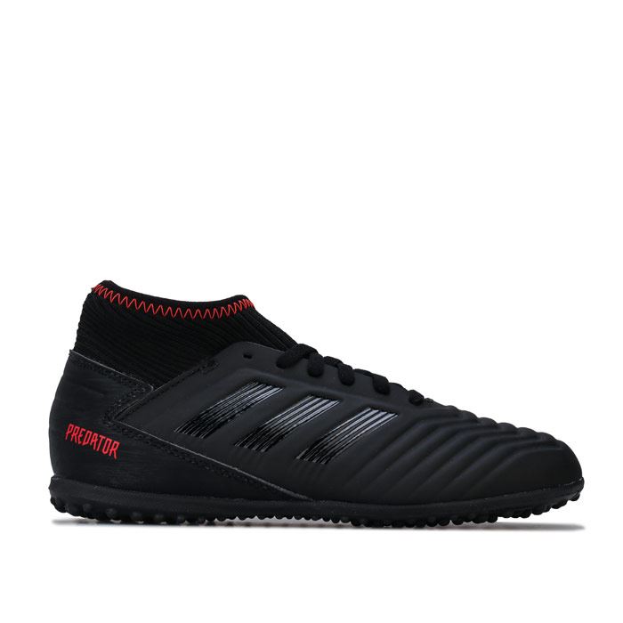 boys black astro turf trainers