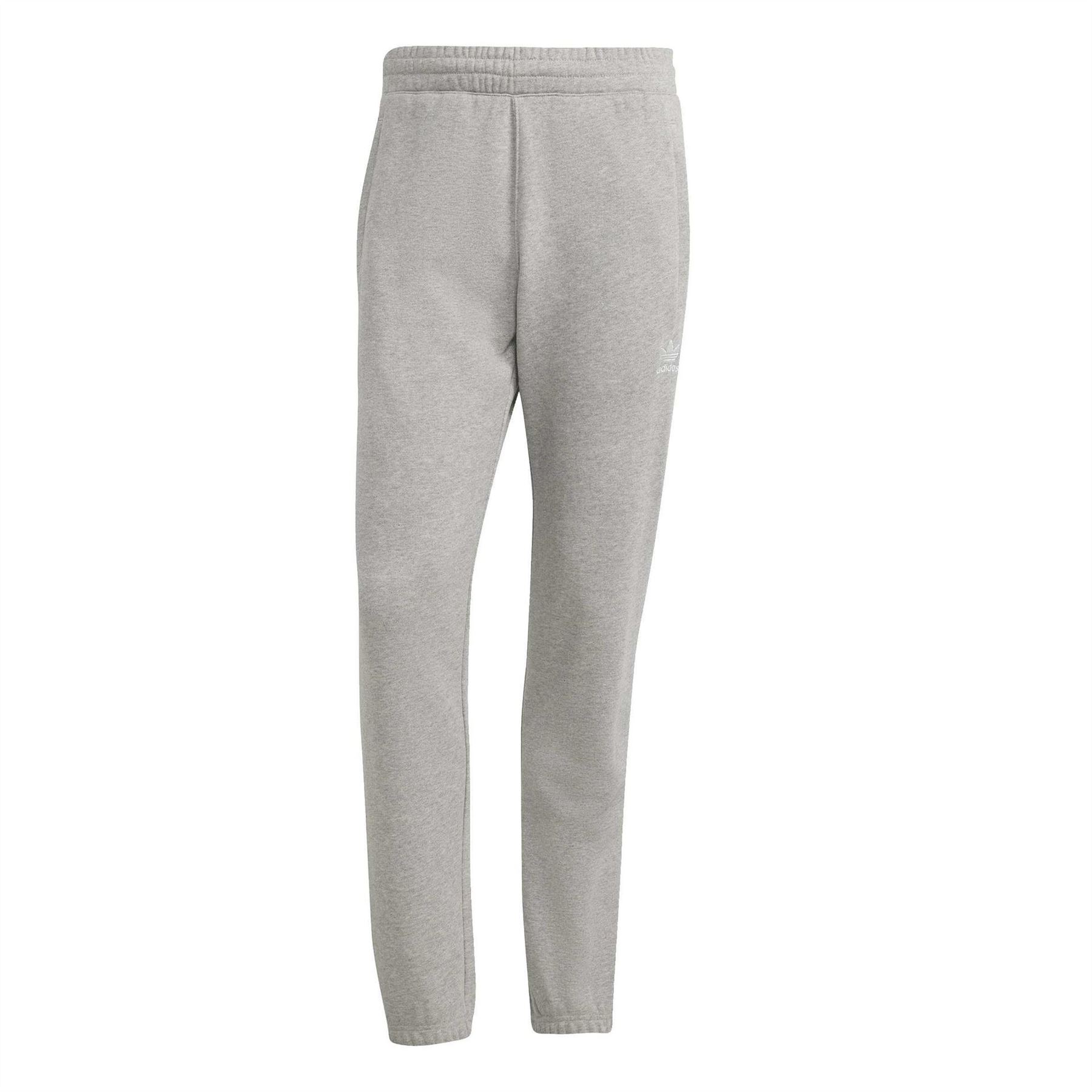 Adidas Originals Men's Med Grey Hthr Trefoil Ess F Xl In Grey