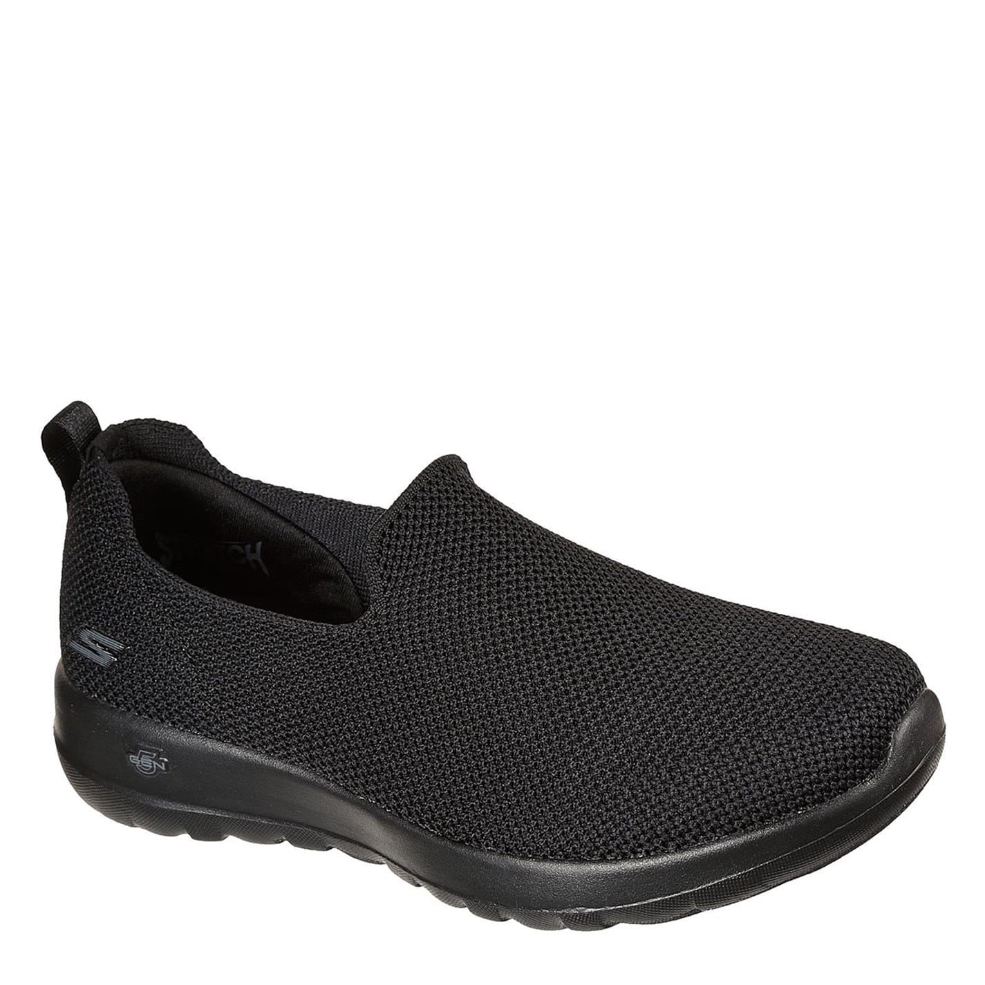 Skechers Women's Triple Black Go Walk Joy Slip On Trainers 6 (39) In Black