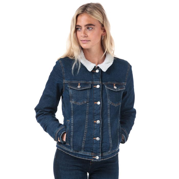 only tia denim jacket
