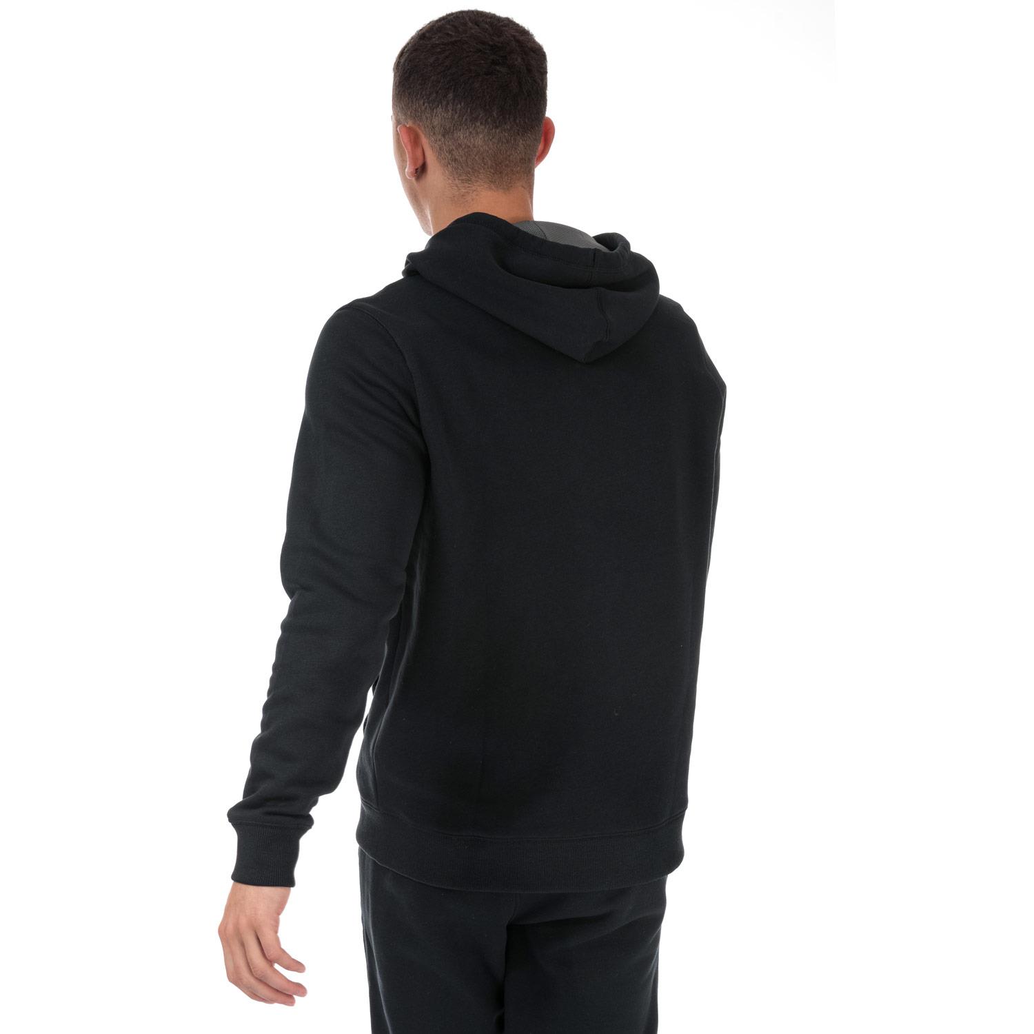 under armour men's black rival fleece hoodie