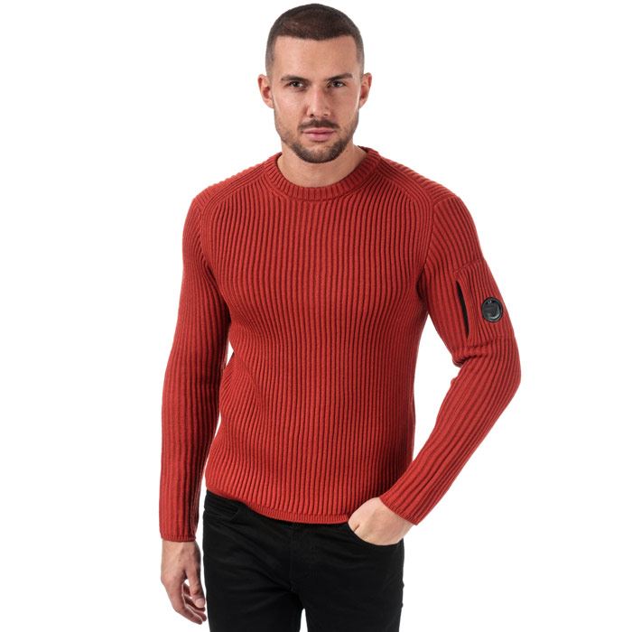 cp company orange jumper